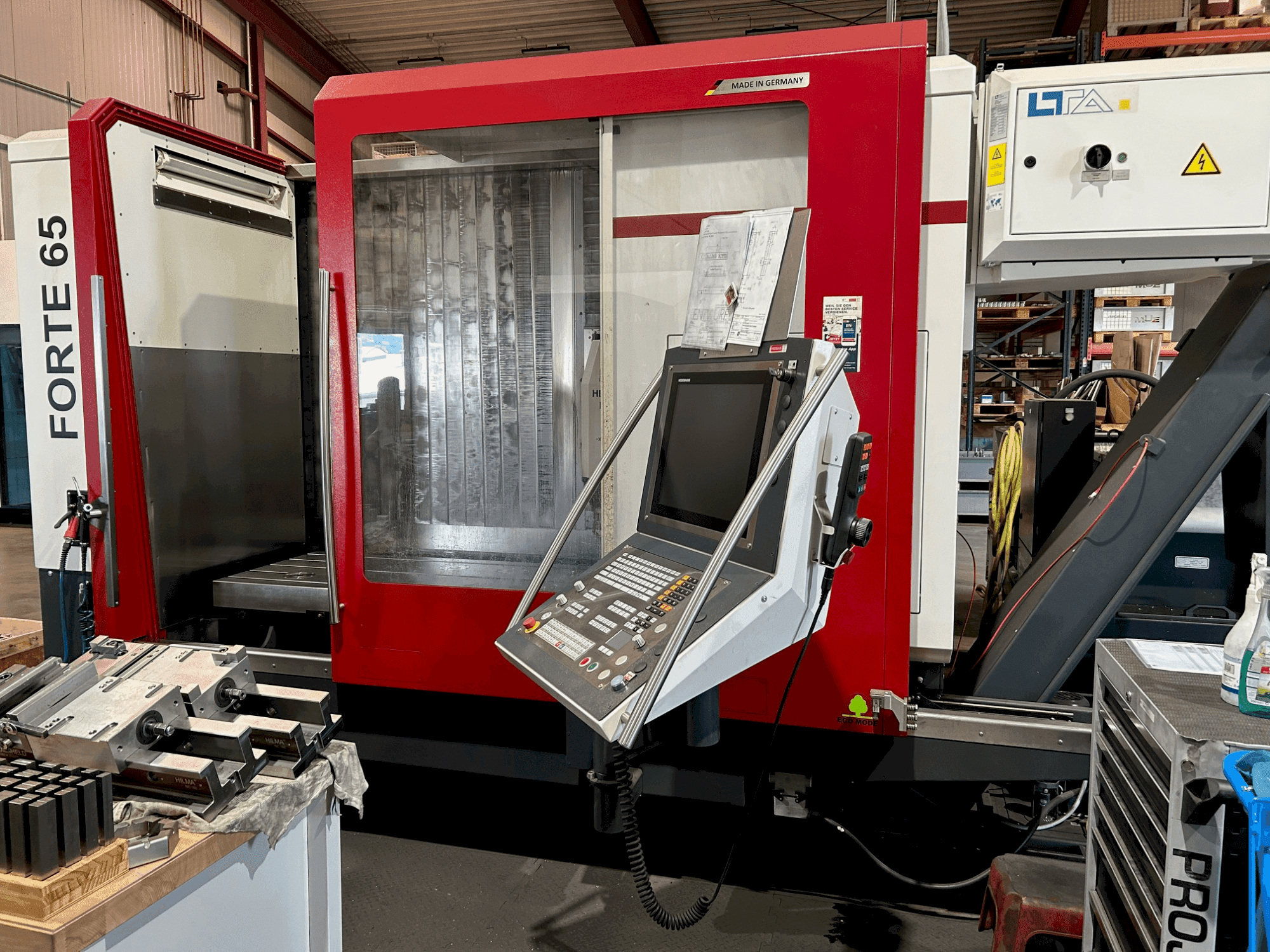 Koneen HEDELIUS Forte 65 Single 1320 etunäkymä