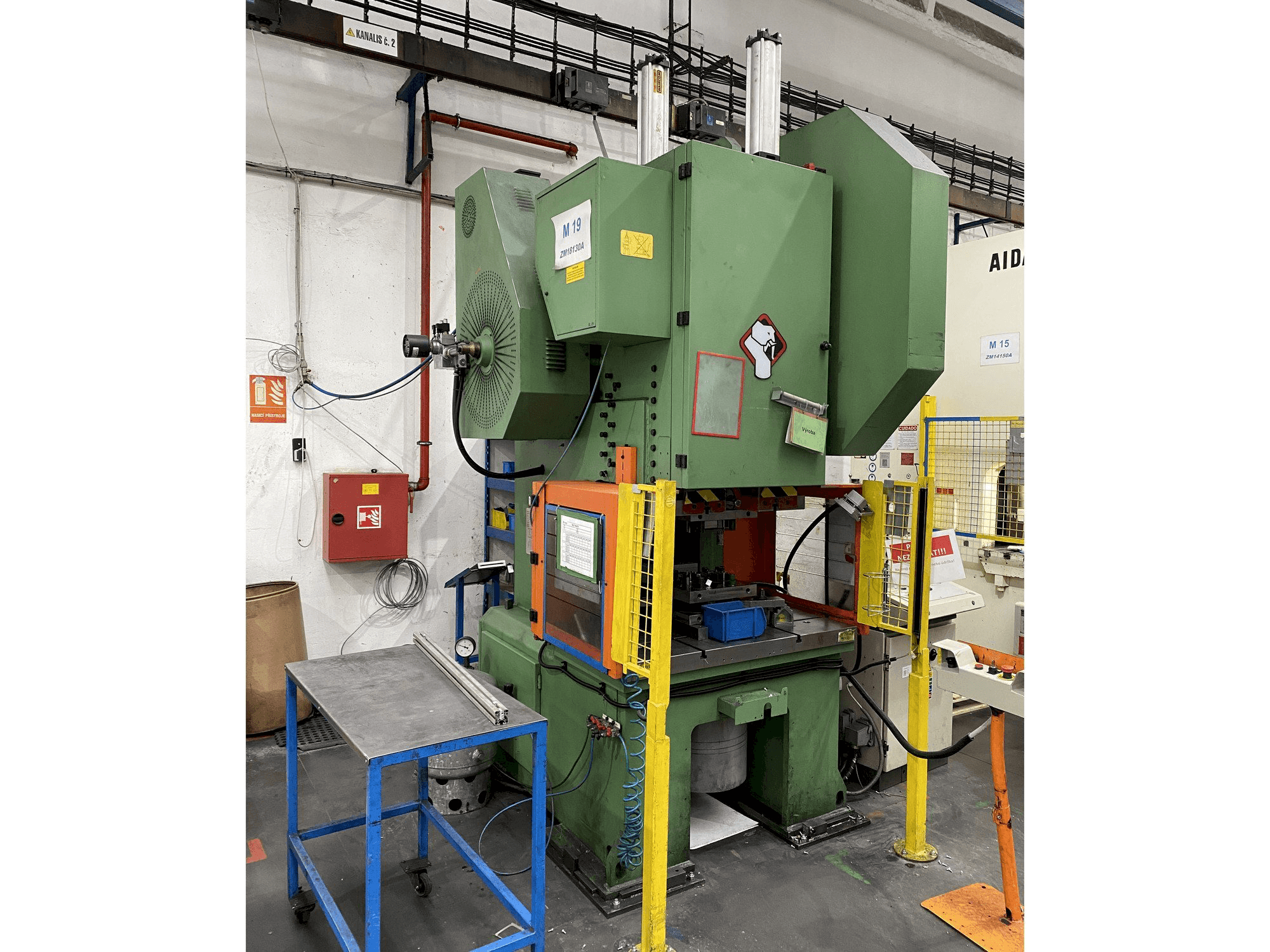 Koneen SANGIACOMO T 130R CE etunäkymä