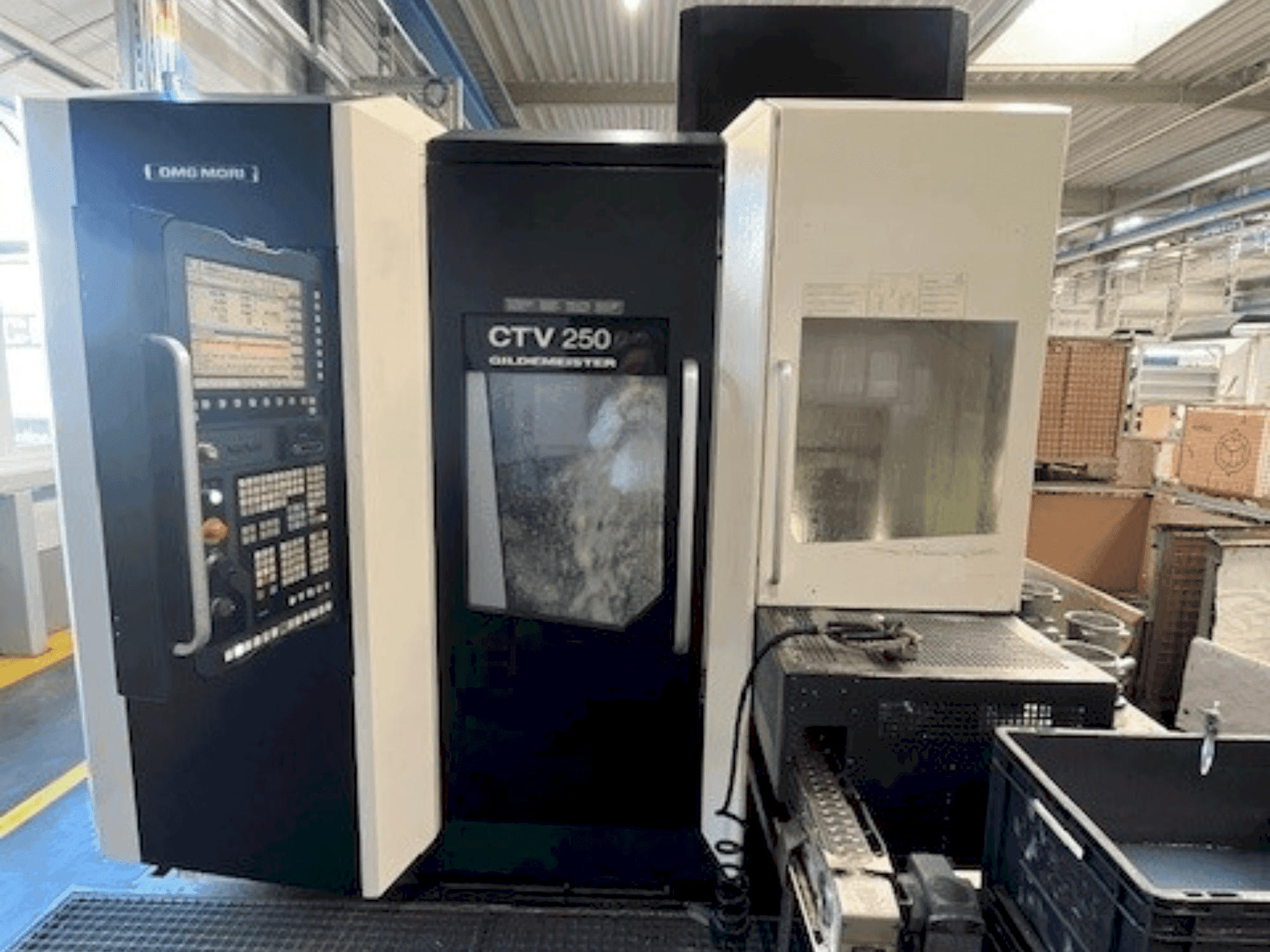 Koneen DMG MORI Gildemeister CTV 250 2nd etunäkymä