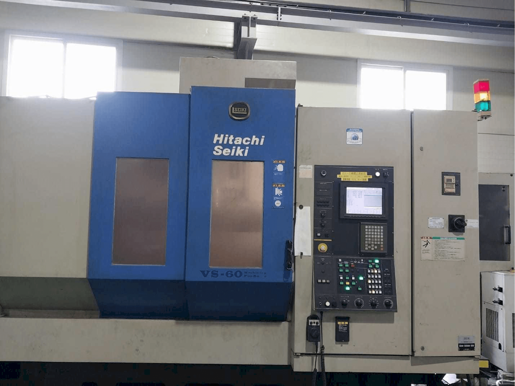 Koneen HITACHI SEIKI VS60 etunäkymä