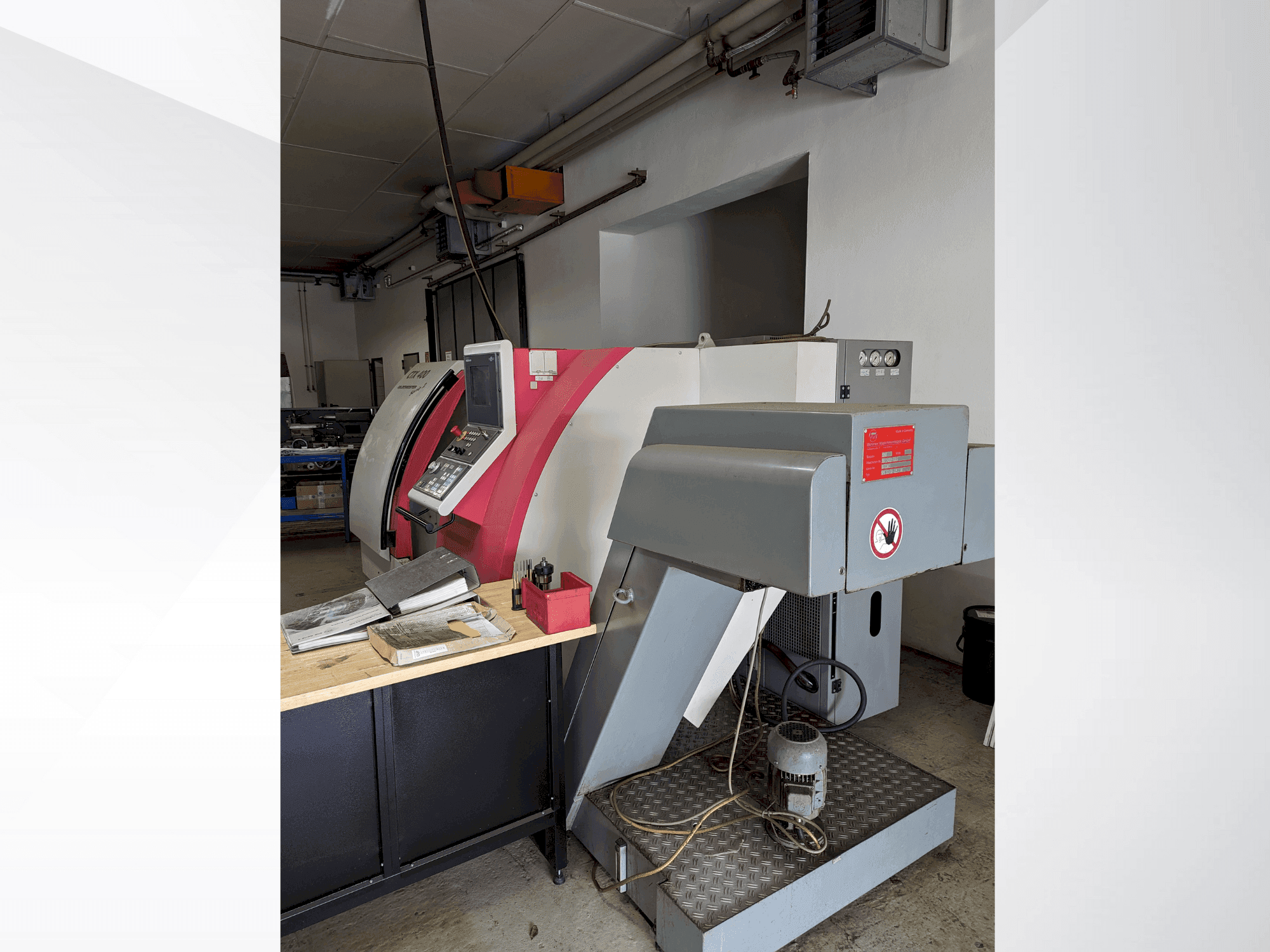 Koneen Gildemeister CTX 400 Serie 2 (1998) vasemman sivun näkymä