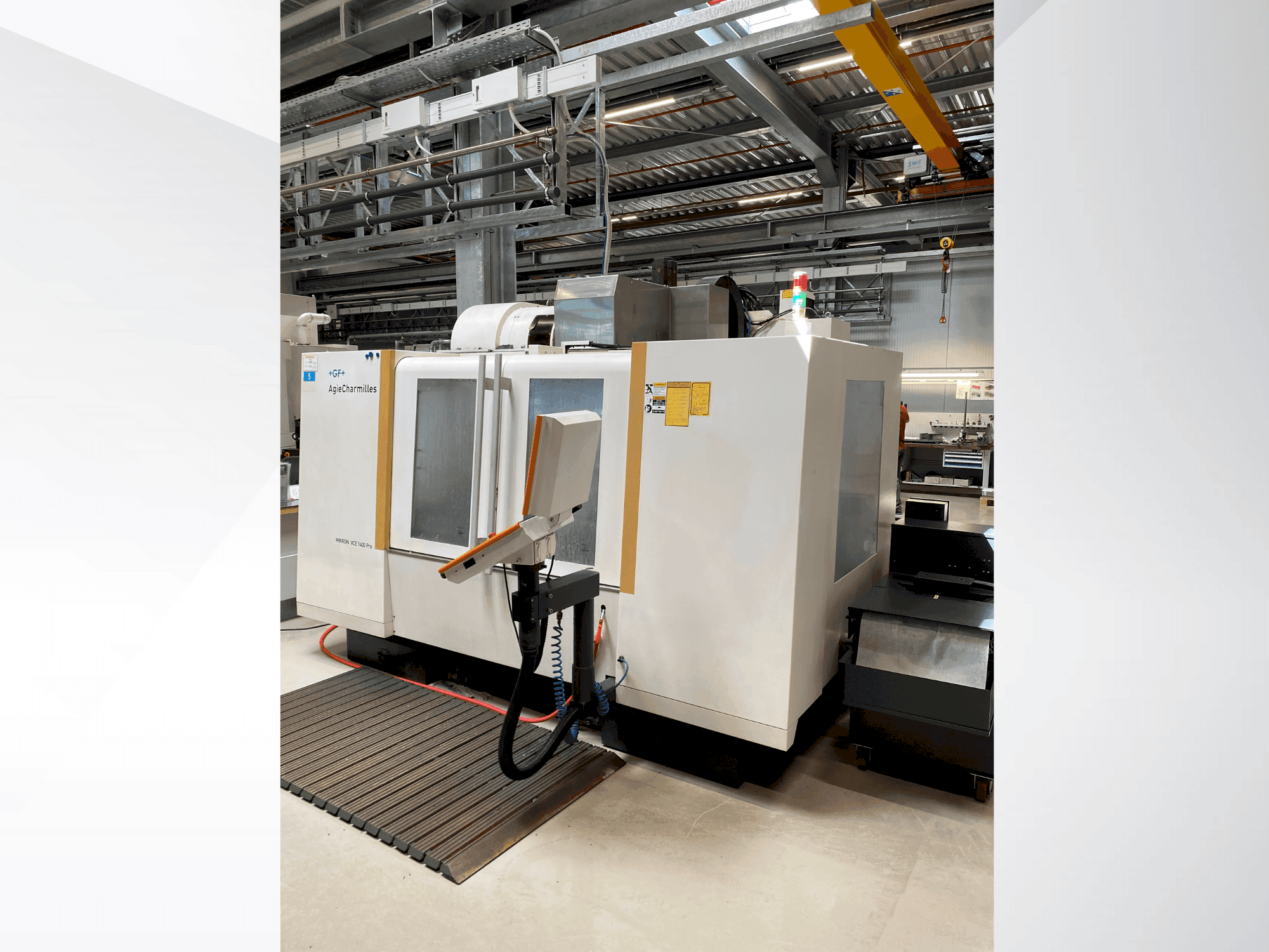 Koneen +GF+ AgieCharmilles MIKRON VCE 1400 PRO (2012) etunäkymä