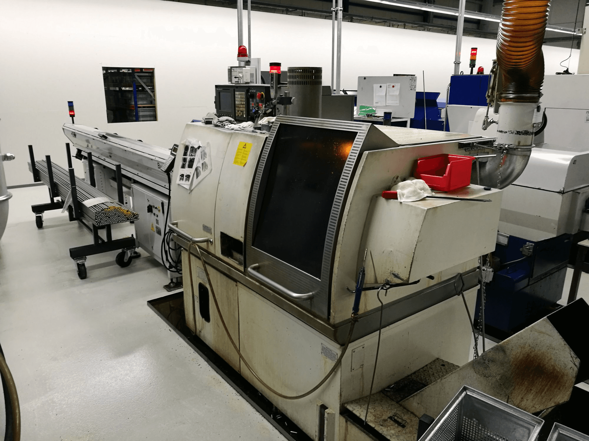 Koneen Gildemeister yksityiskohdat GD 20