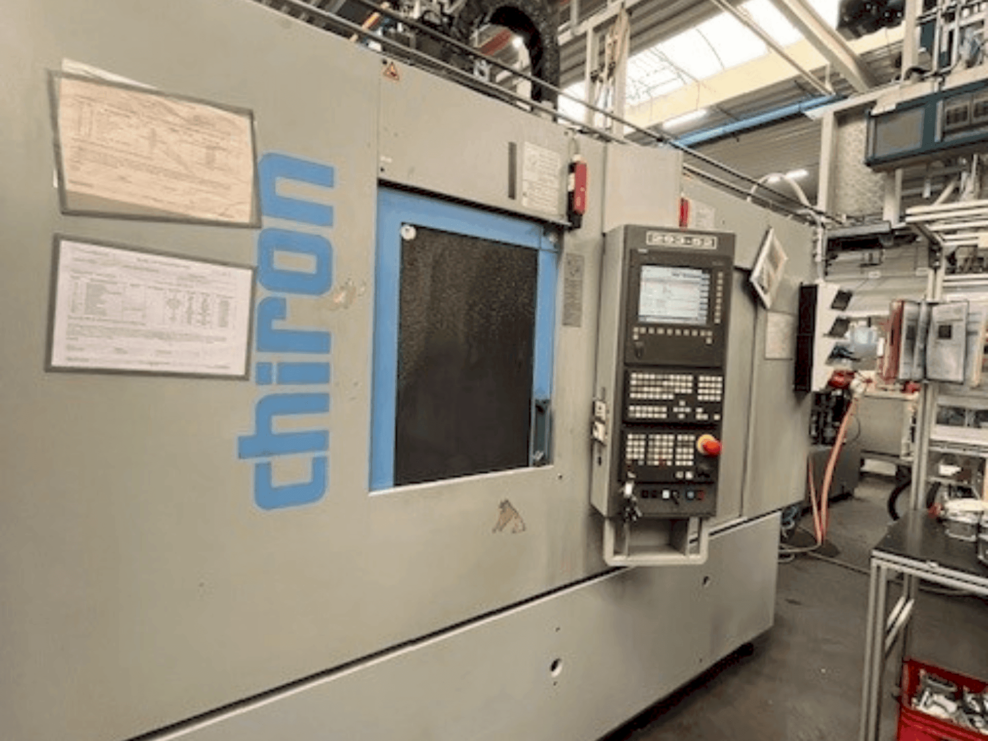 Koneen CHIRON DZ15KWM HS etunäkymä