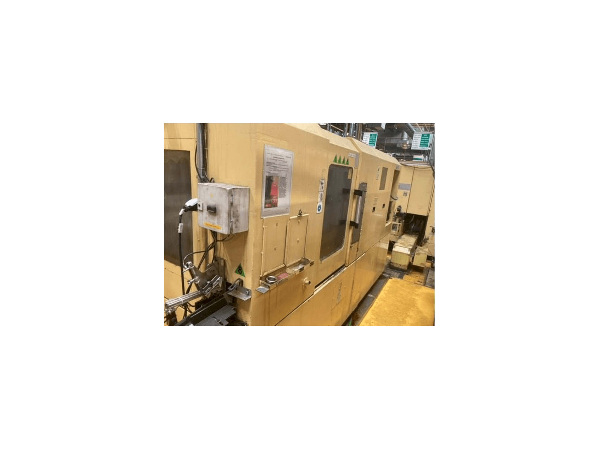 Koneen TAJMAC-ZPS SAL 100/4 vasemman sivun näkymä