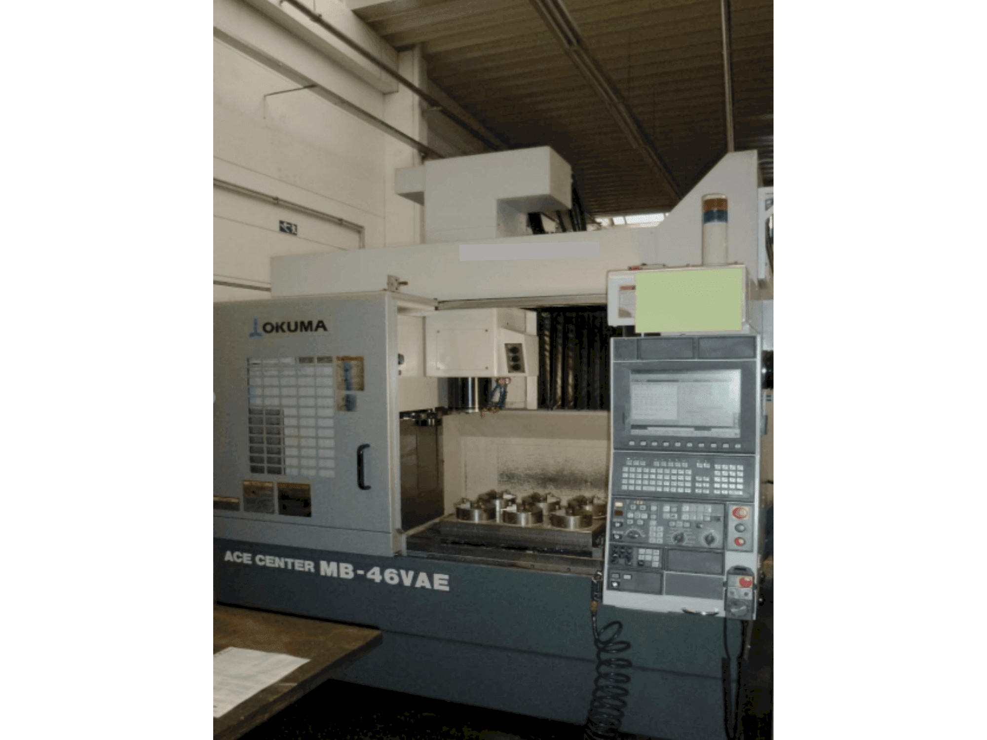 Koneen Okuma MB-46VAE etunäkymä