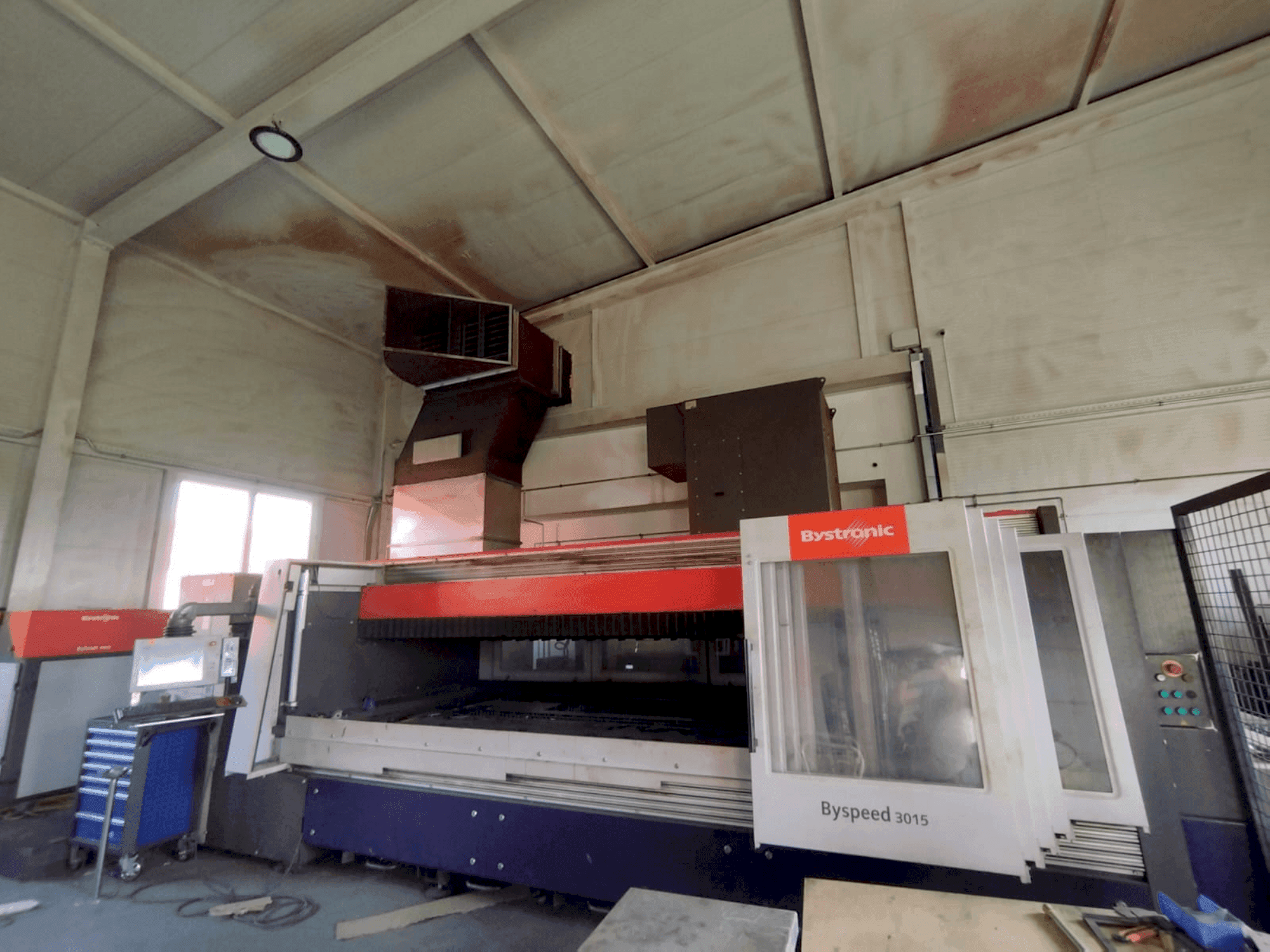 Koneen Bystronic BySpeed 3015 etunäkymä