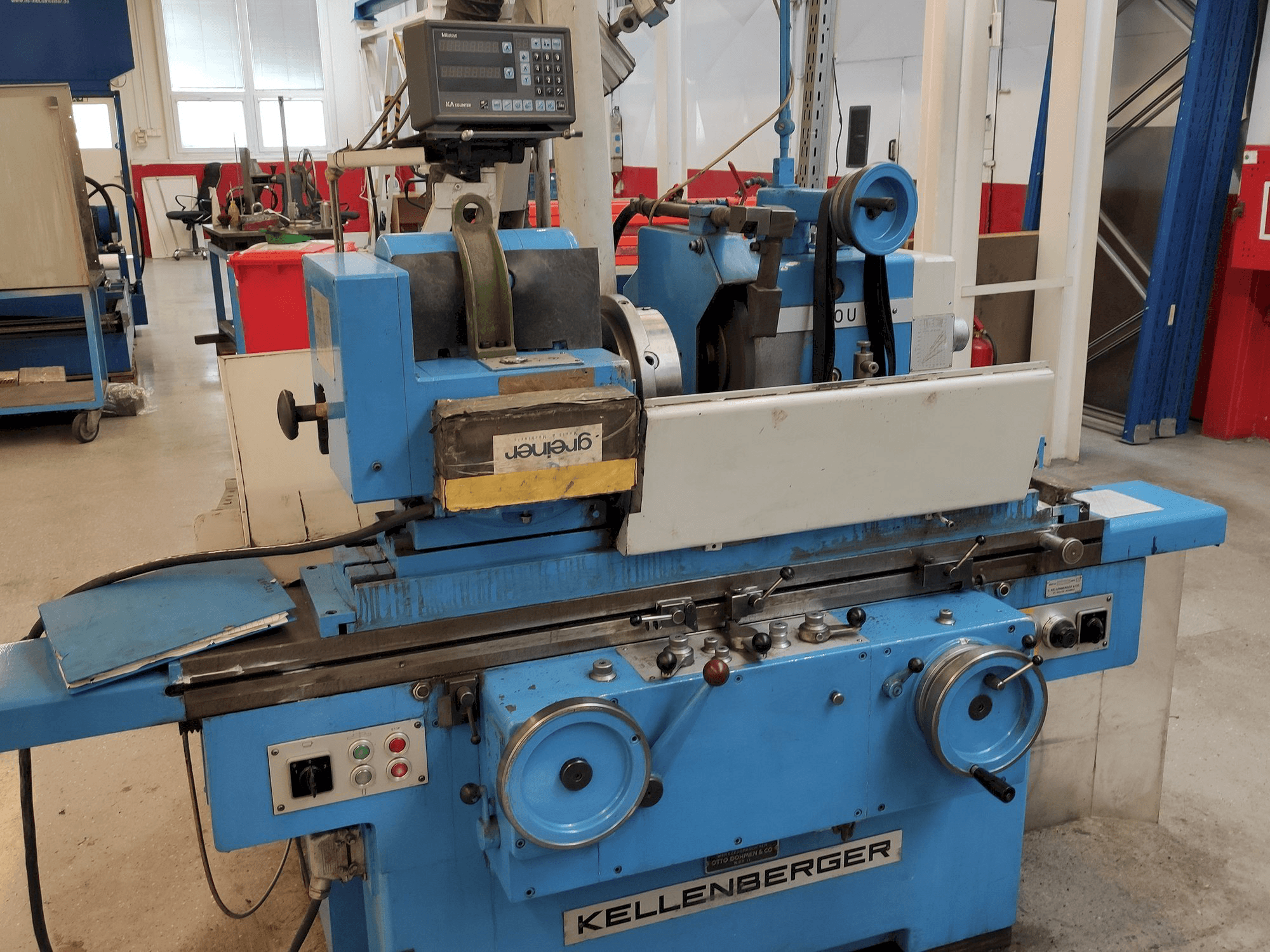 Koneen KELLENBERGER 600U etunäkymä