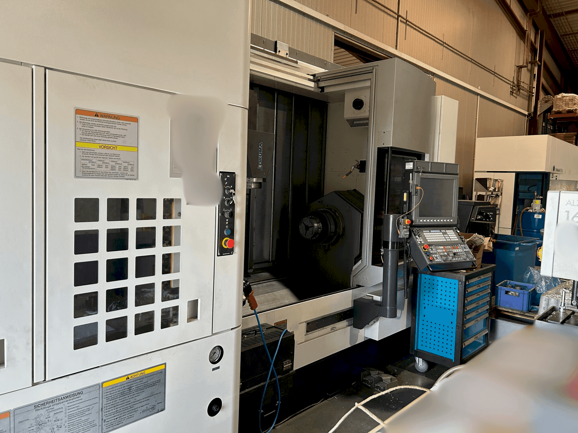 Koneen Okuma Multus U3000 1SW 1500 etunäkymä