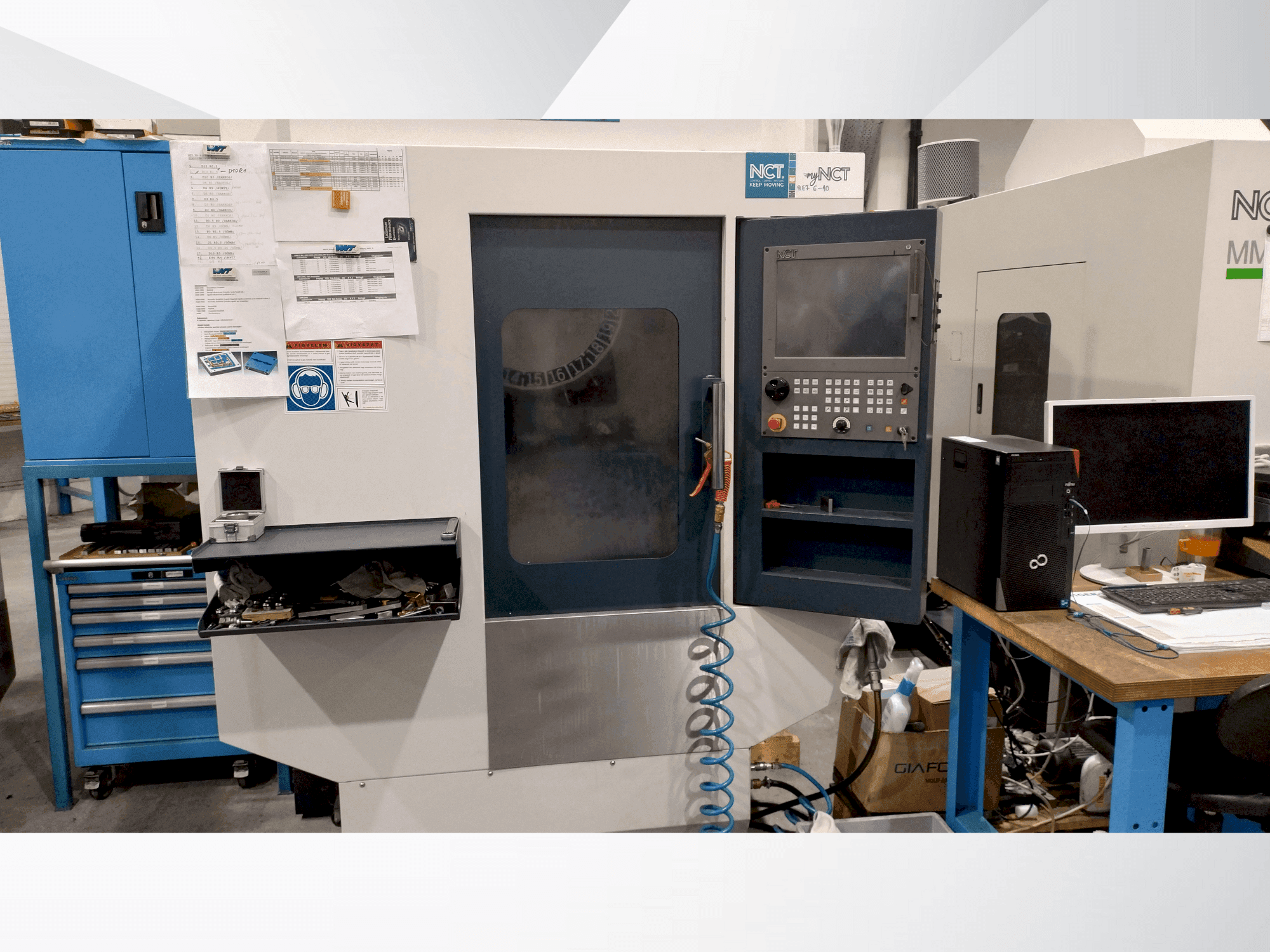 Koneen NCT VD-510S etunäkymä