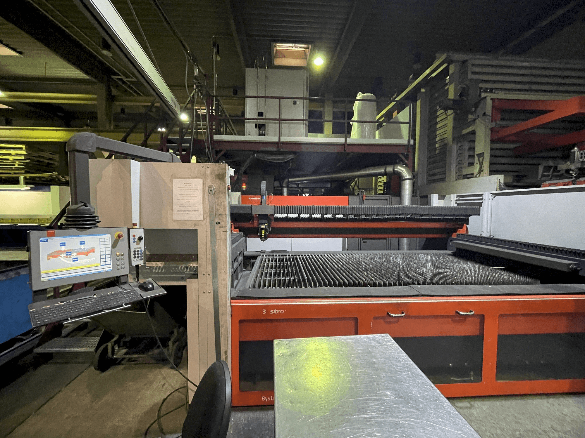 Koneen Bystronic Bylaser 4400 etunäkymä