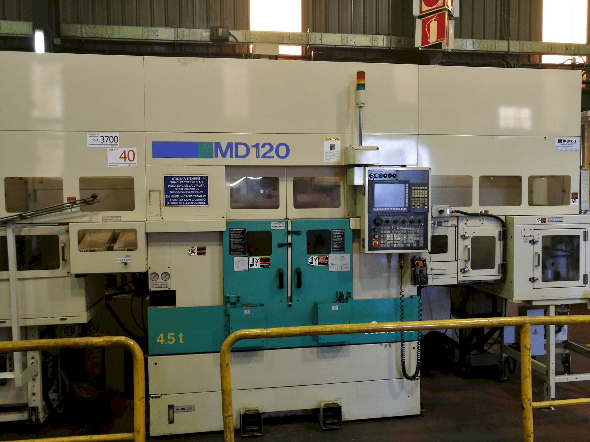 Koneen Muratec MD120 etunäkymä