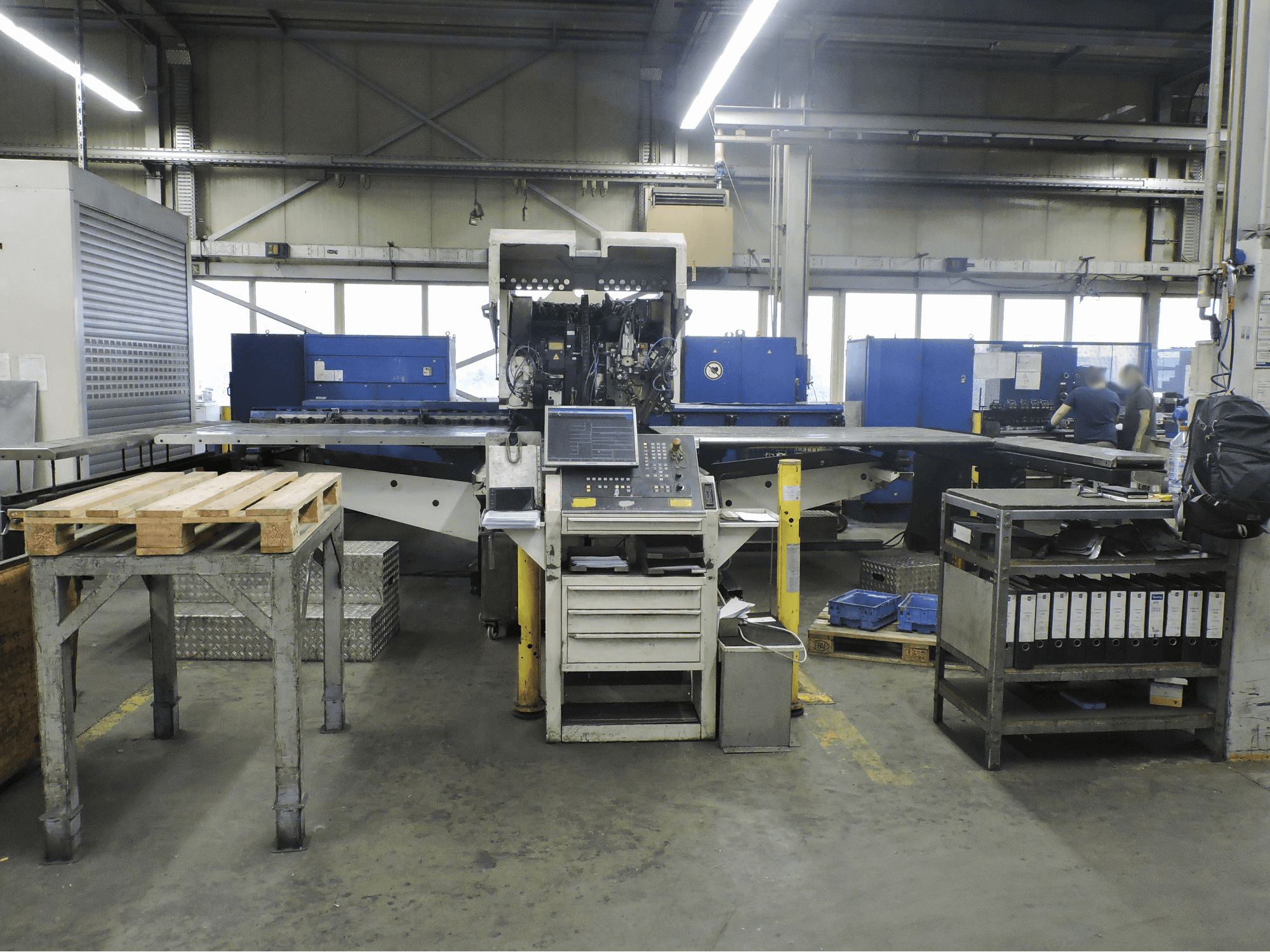 Koneen Trumpf etunäkymäTrumatic 600L