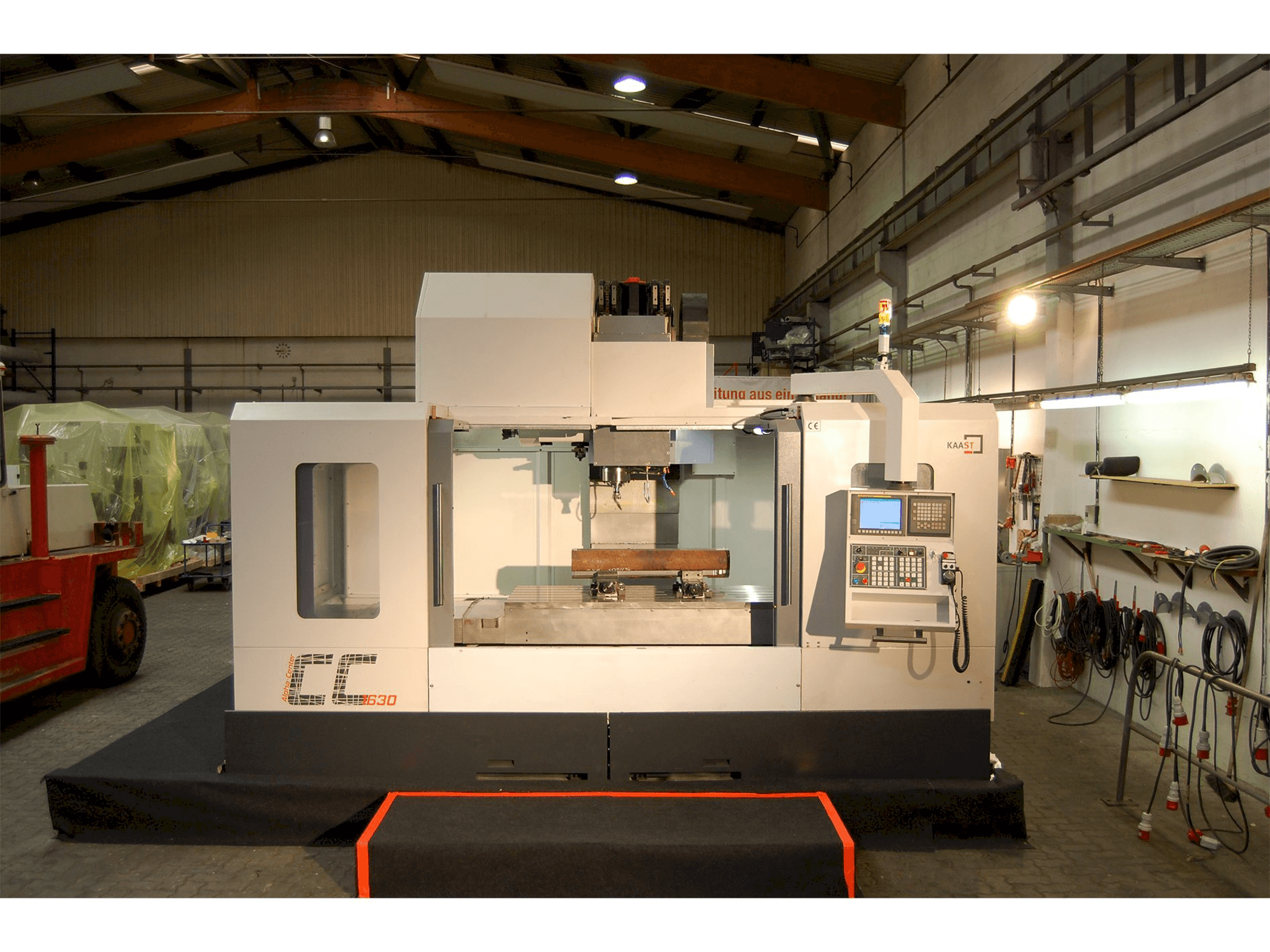 Koneen Kaast CC1630 etunäkymä