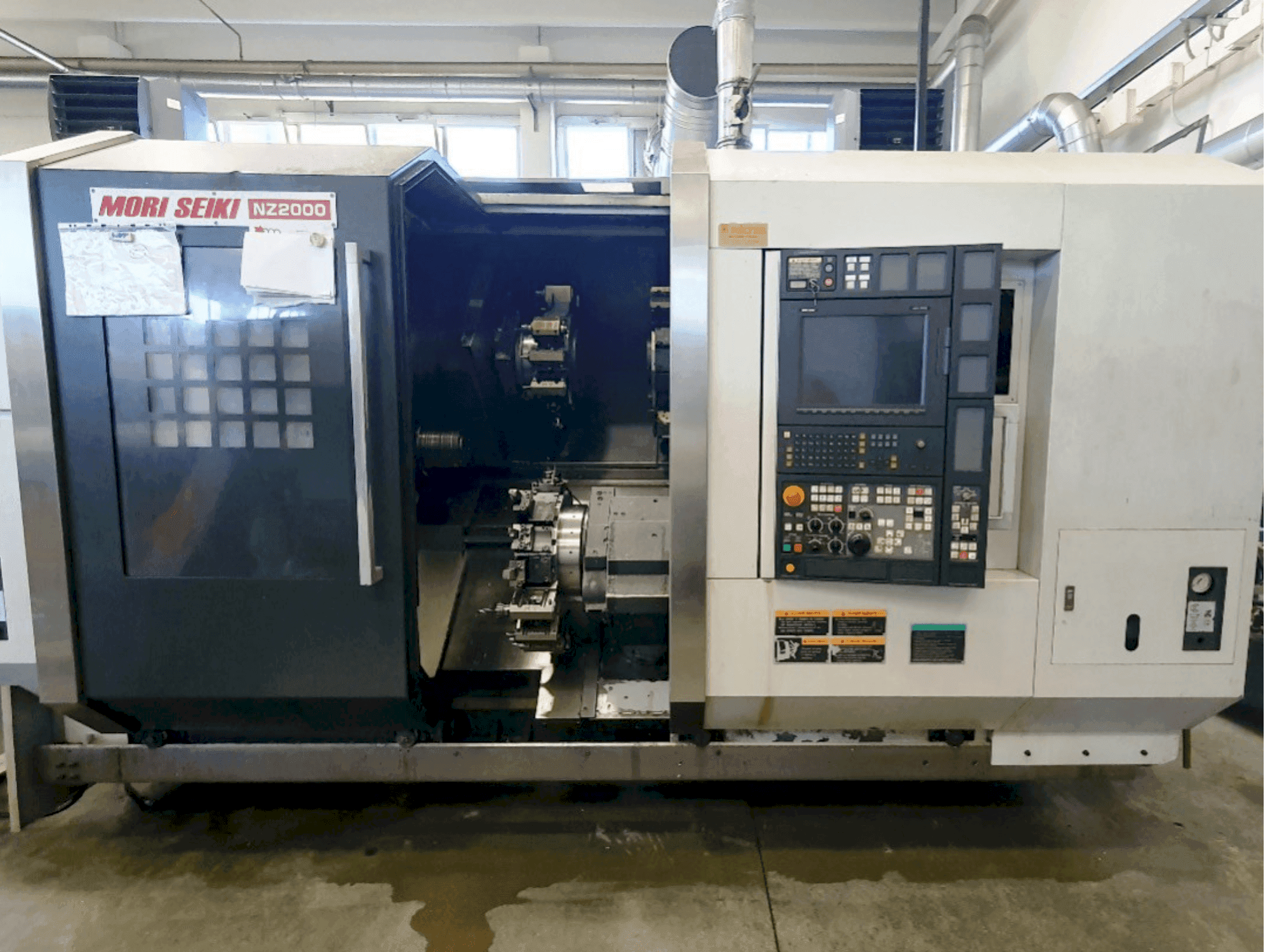 Koneen MORI SEIKI NZ2000 T3Y3 etunäkymä