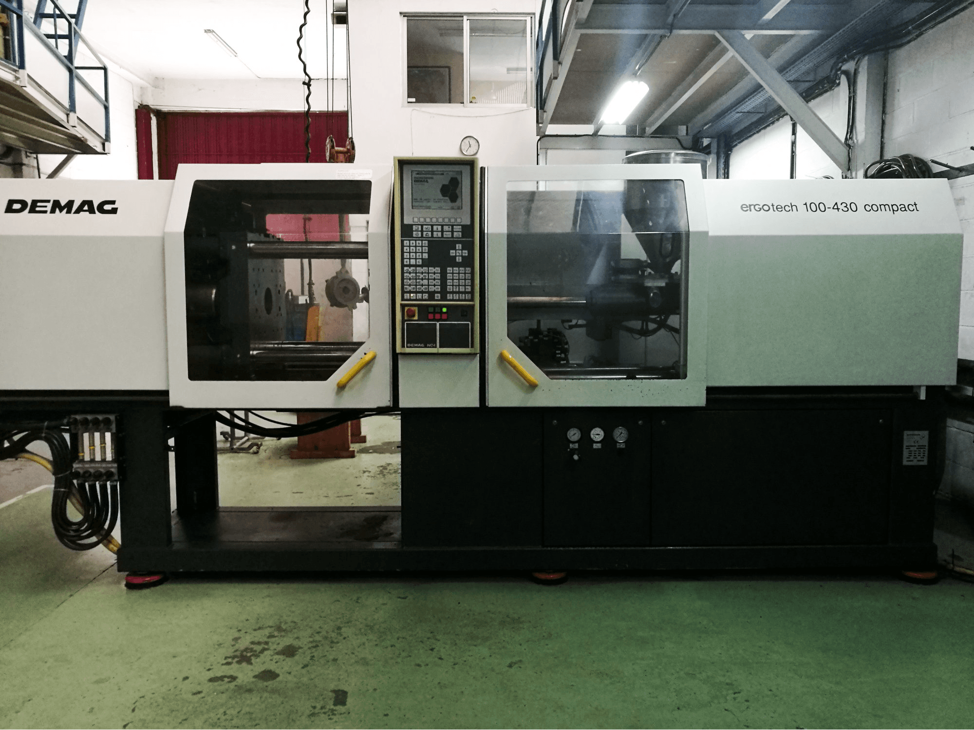 Koneen DEMAG etunäkymäERGOtech 100-430 compact