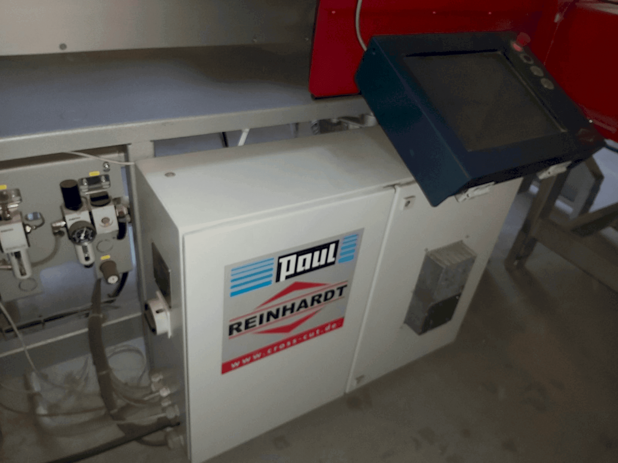 Koneen Paul Reinhardt SlimLine SL170 S60 etunäkymä