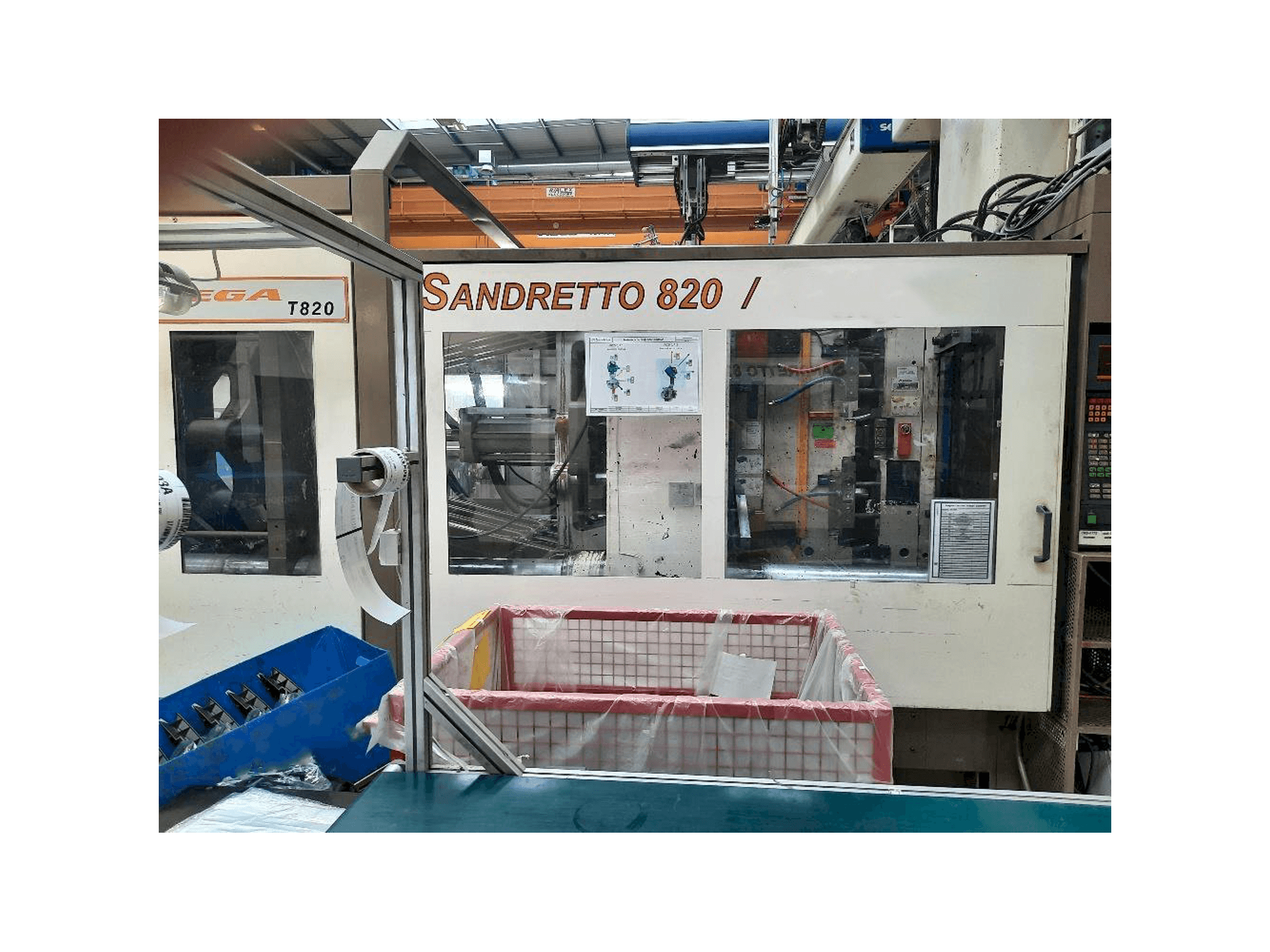 Koneen SANDRETTO 820/6434 etunäkymä