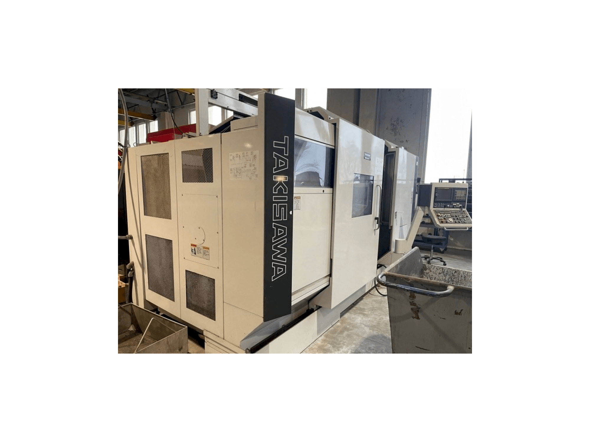 Koneen Takisawa TMM250-M3 etunäkymä