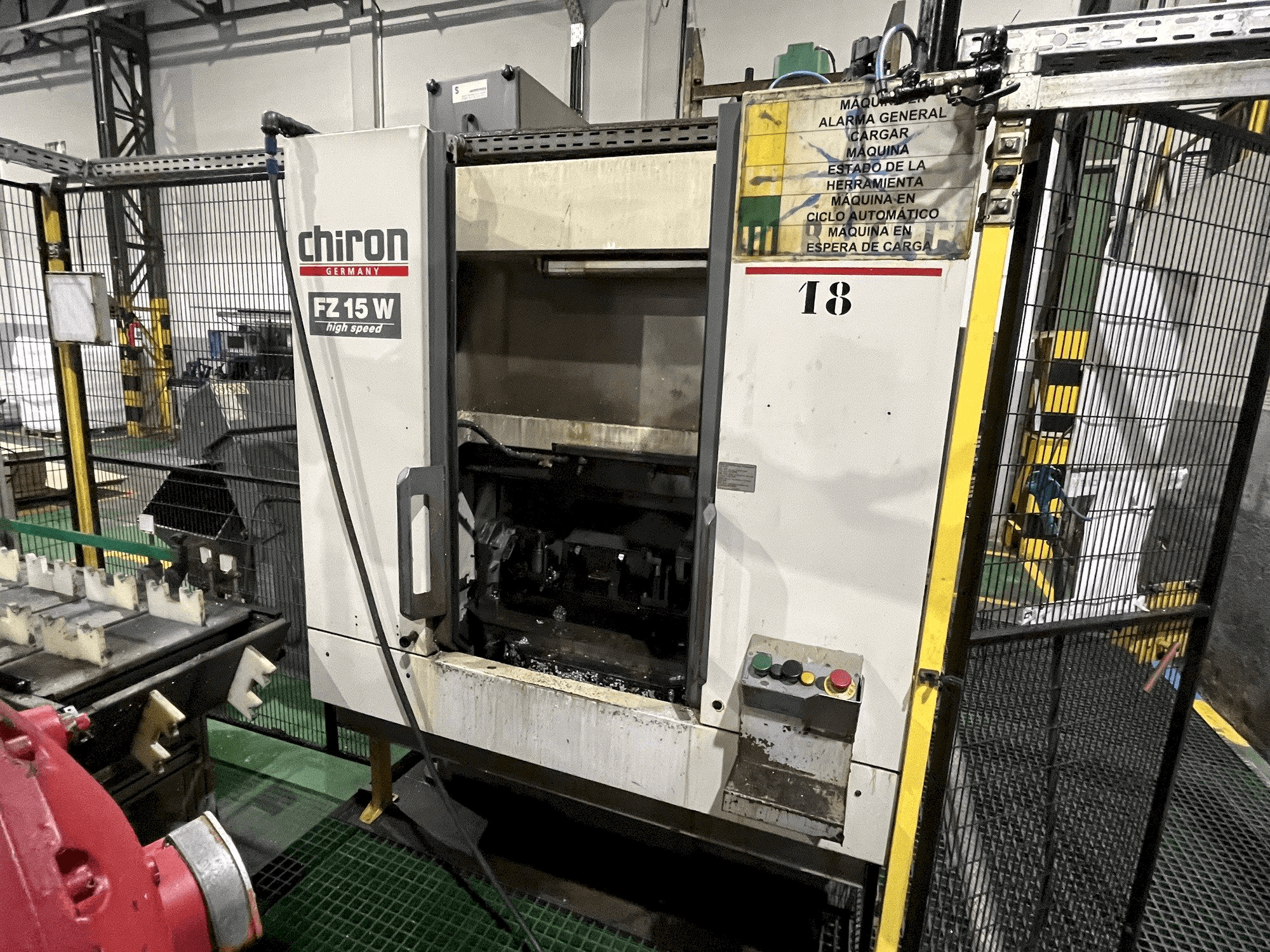 Koneen CHIRON FZ15W etunäkymä