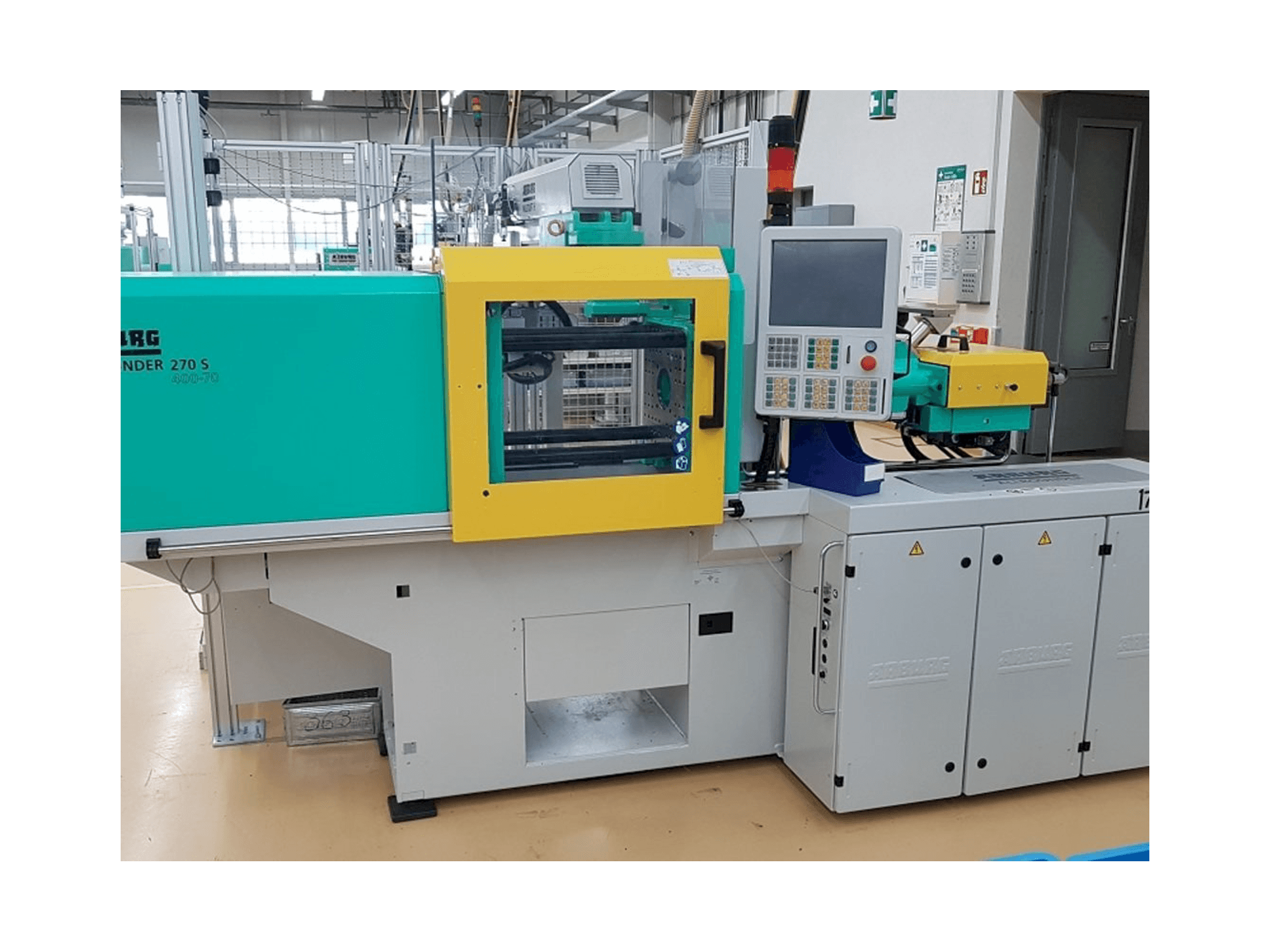 Koneen Arburg SGM 270 S 400-70 etunäkymä
