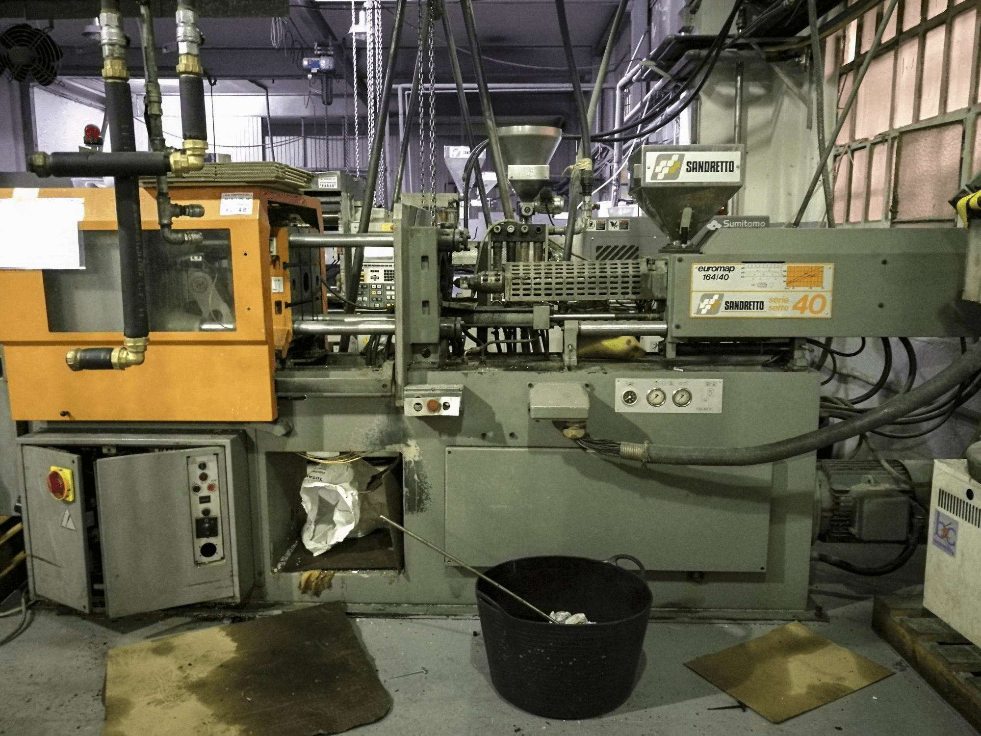 Koneen SANDRETTO etunäkymäS.7.40