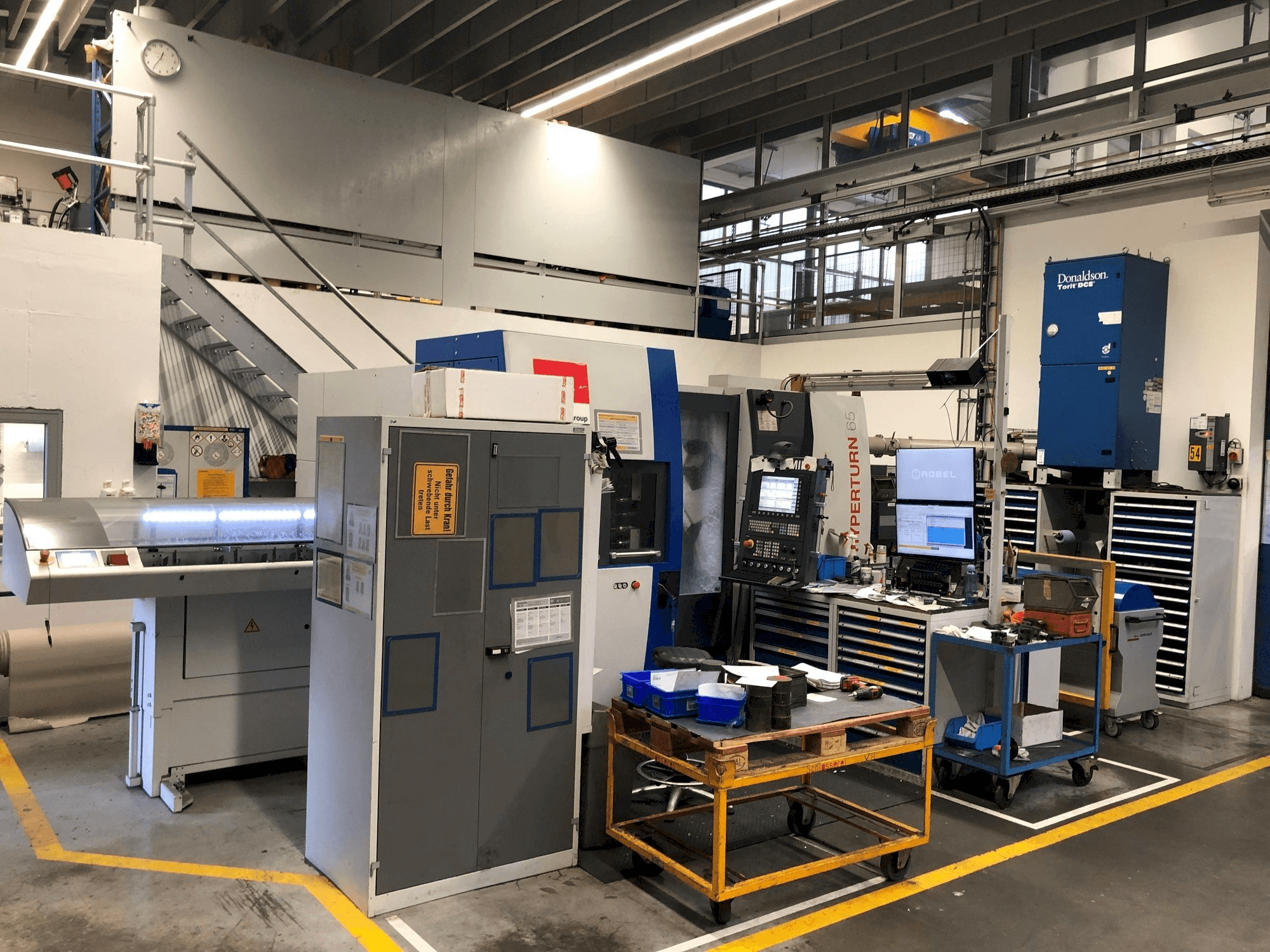 Koneen EMCO HYPERTURM 65 PM etunäkymä