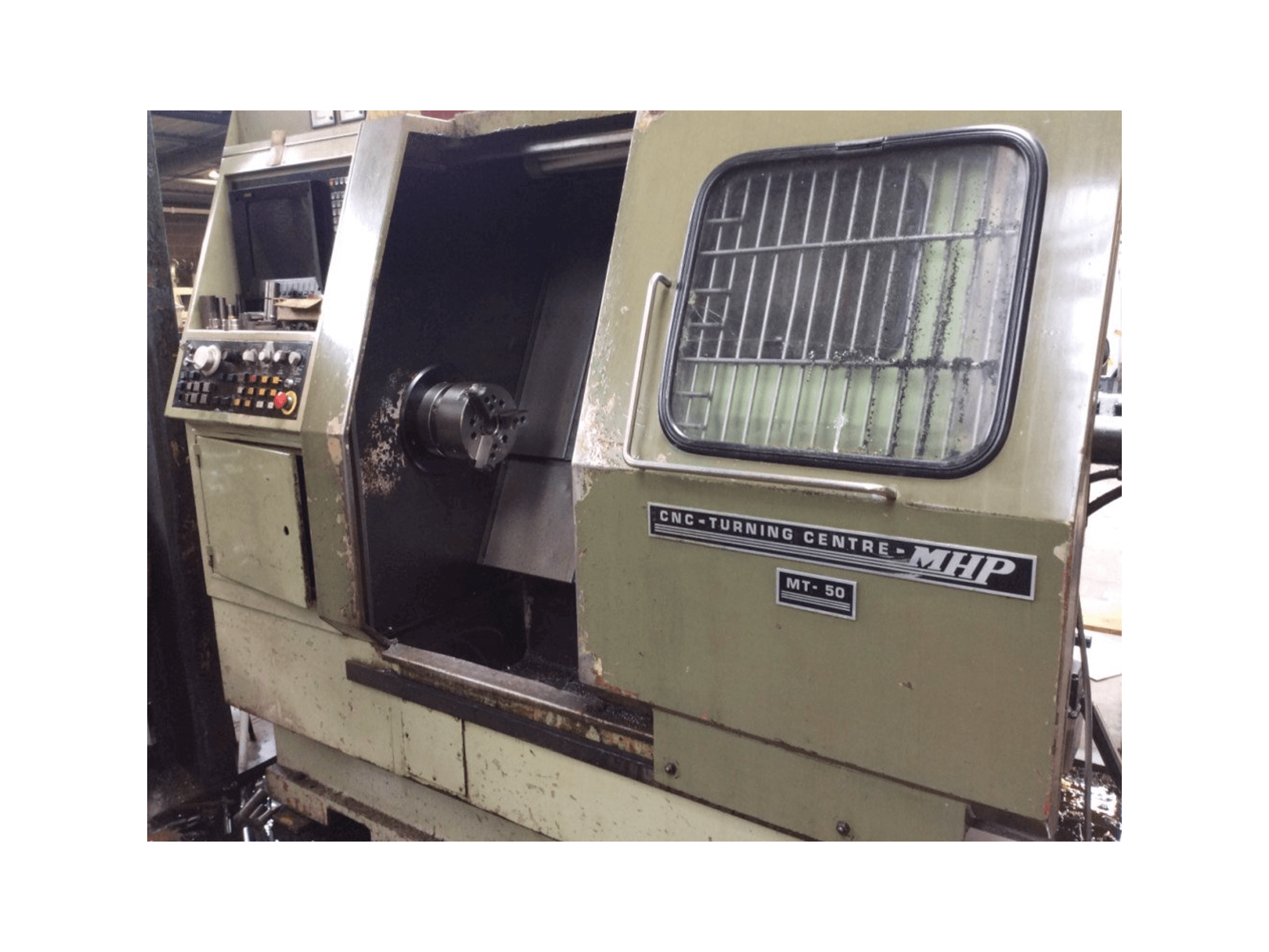 Koneen MHP MT-50 etunäkymä