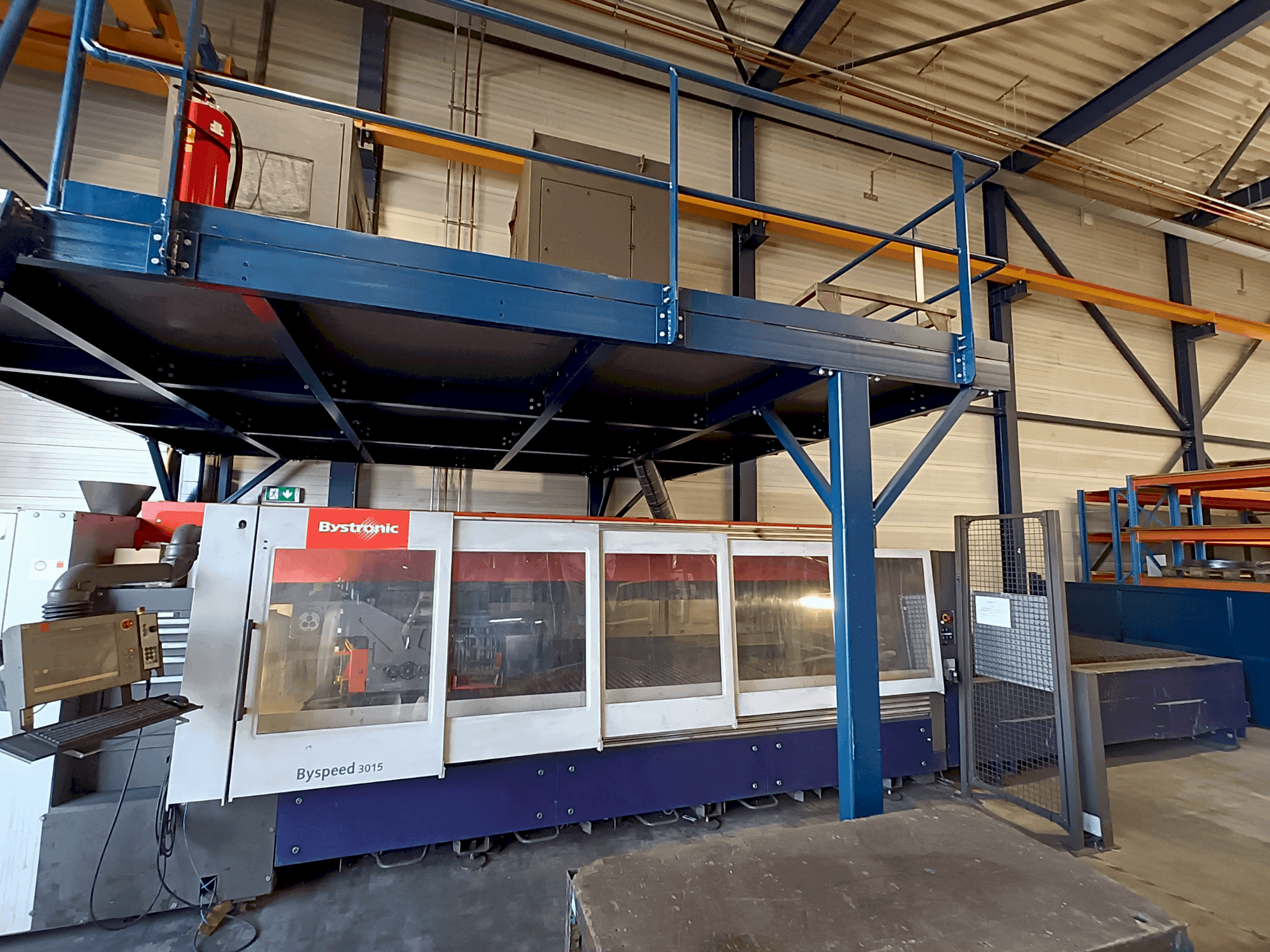 Koneen Bystronic BySpeed 3015 etunäkymä
