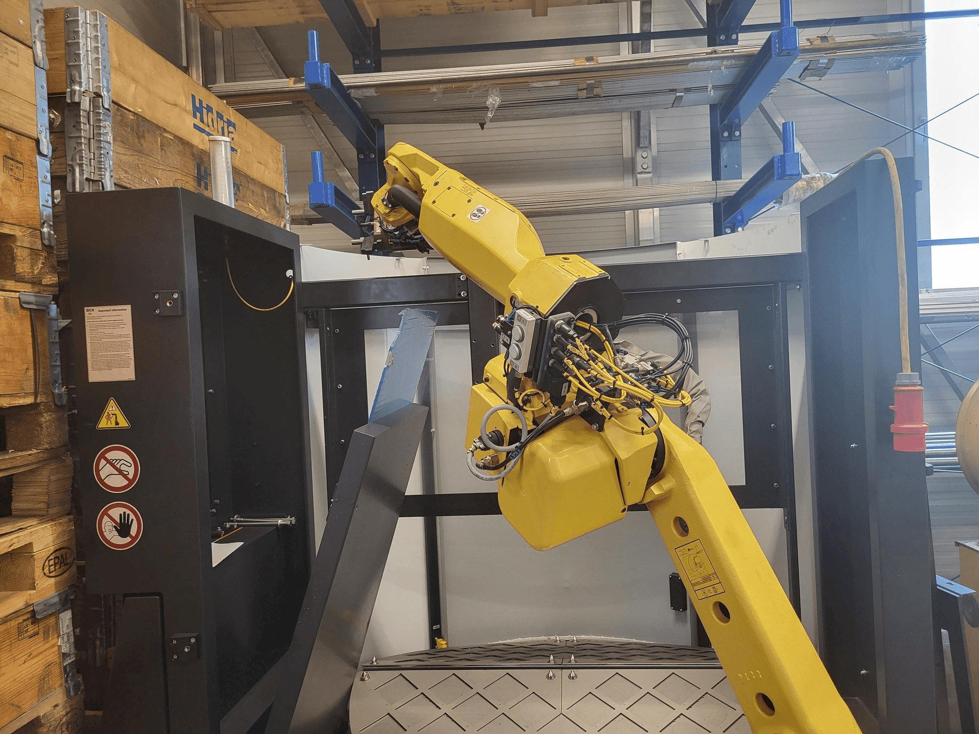 Koneen HALTER Load Assistant U-20 etunäkymä