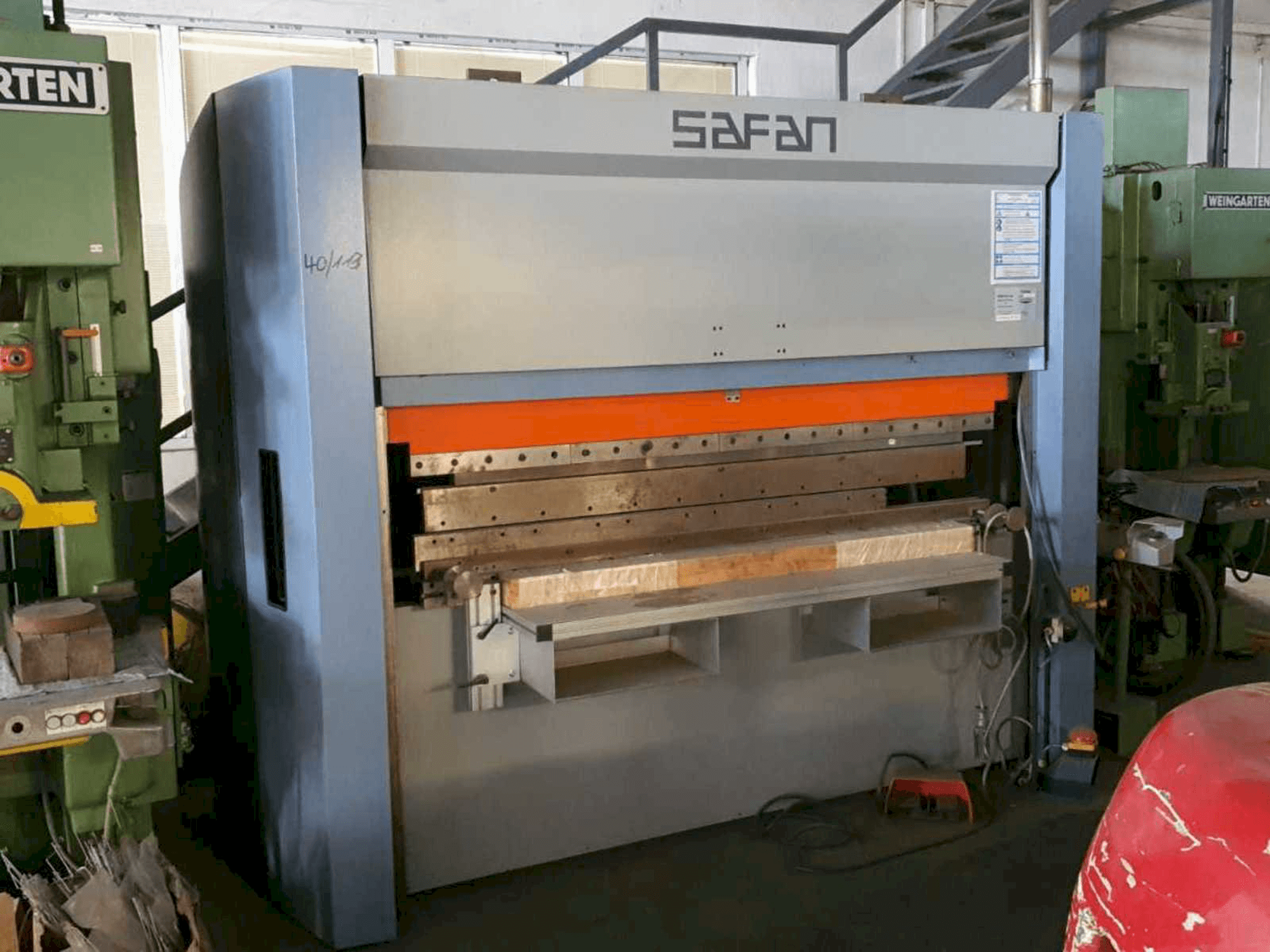 Koneen Safan SMK-K 40-2050 TS1 etunäkymä