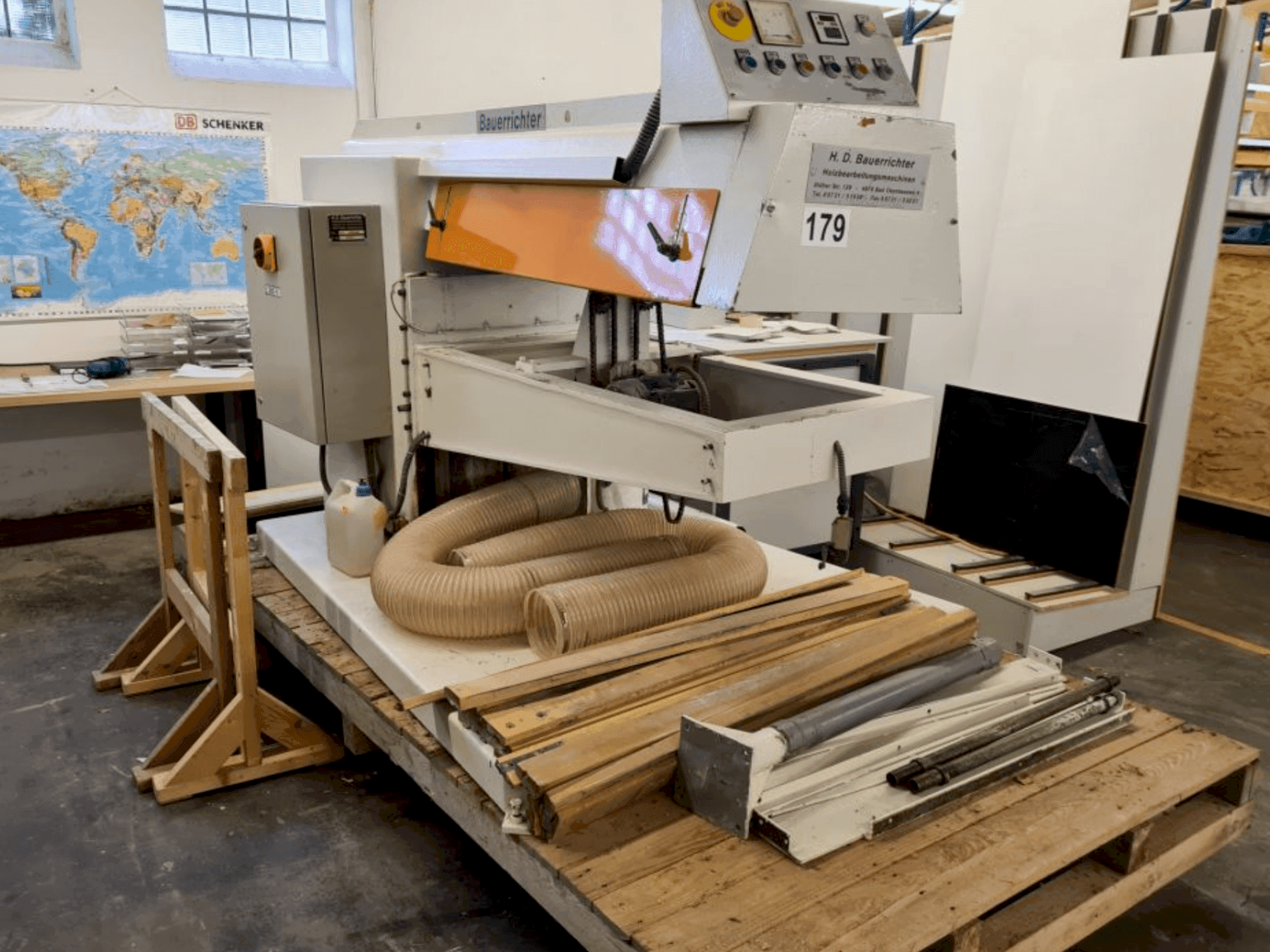 Koneen BAUERRICHTER SL1 1350X3500 etunäkymä