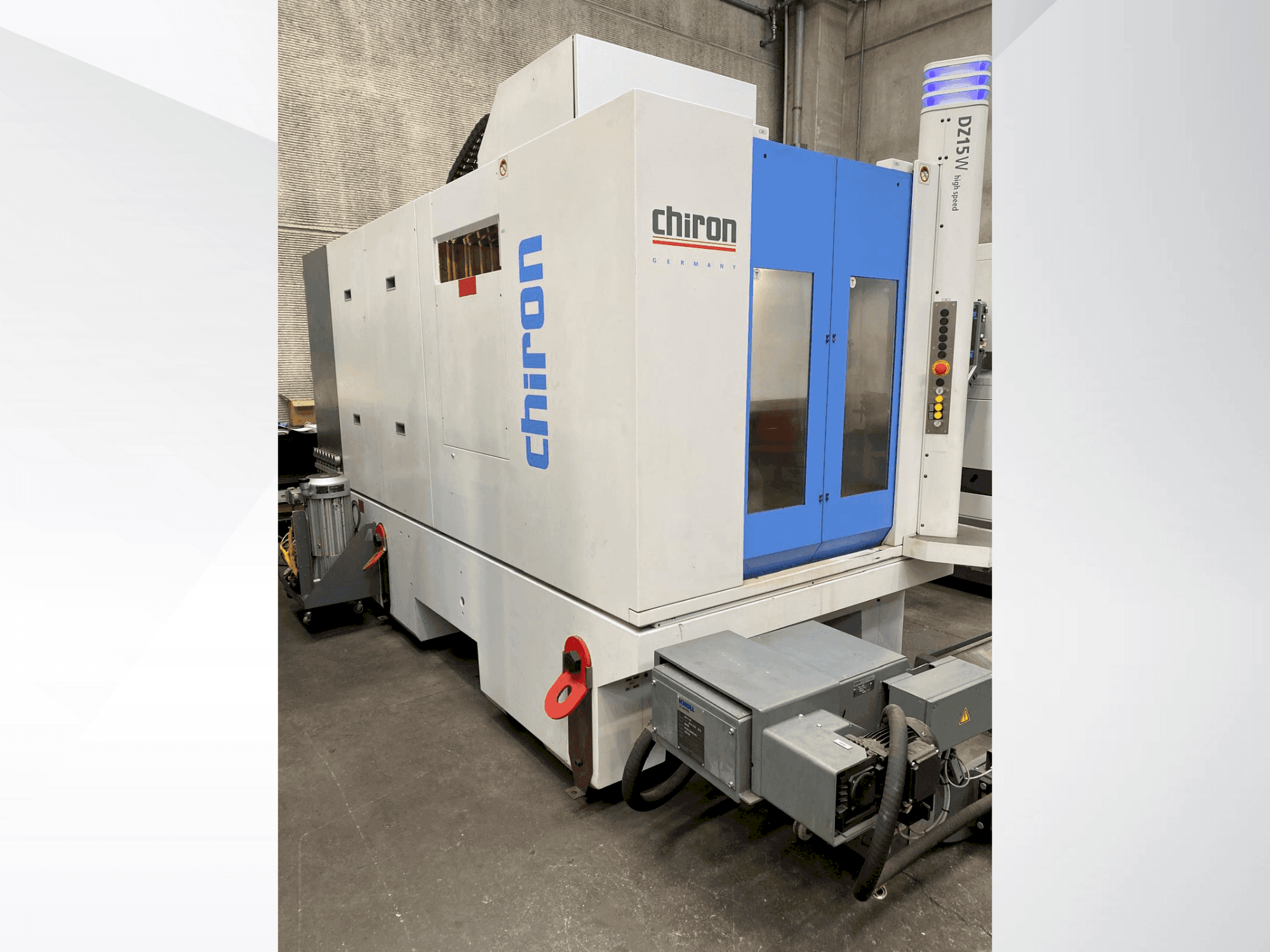Koneen CHIRON DZ15W HS etunäkymä