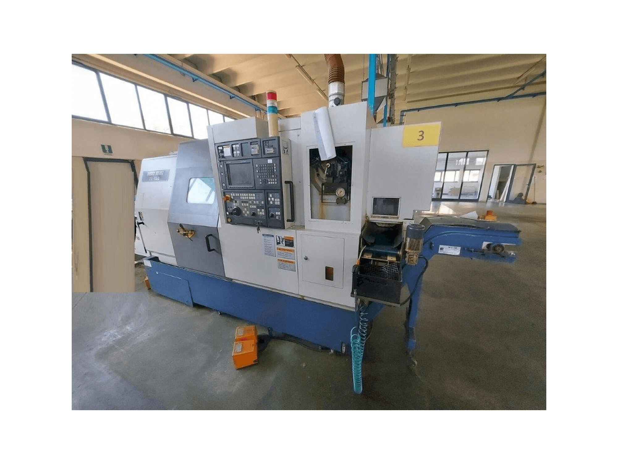 Koneen MORI SEIKI ZL 150SMC etunäkymä