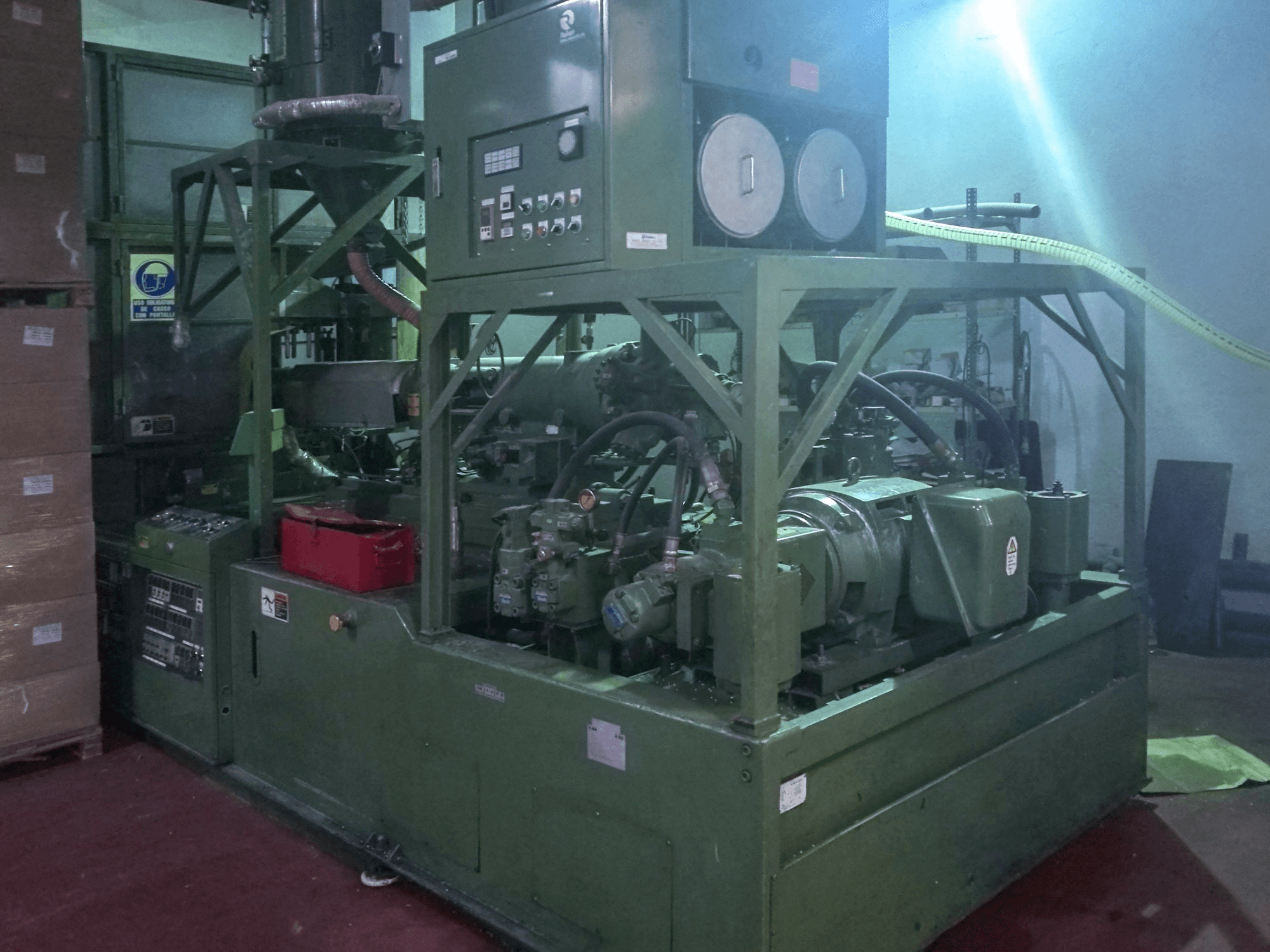 Koneen NISSEI ASB oikea näkymä 650 EXH