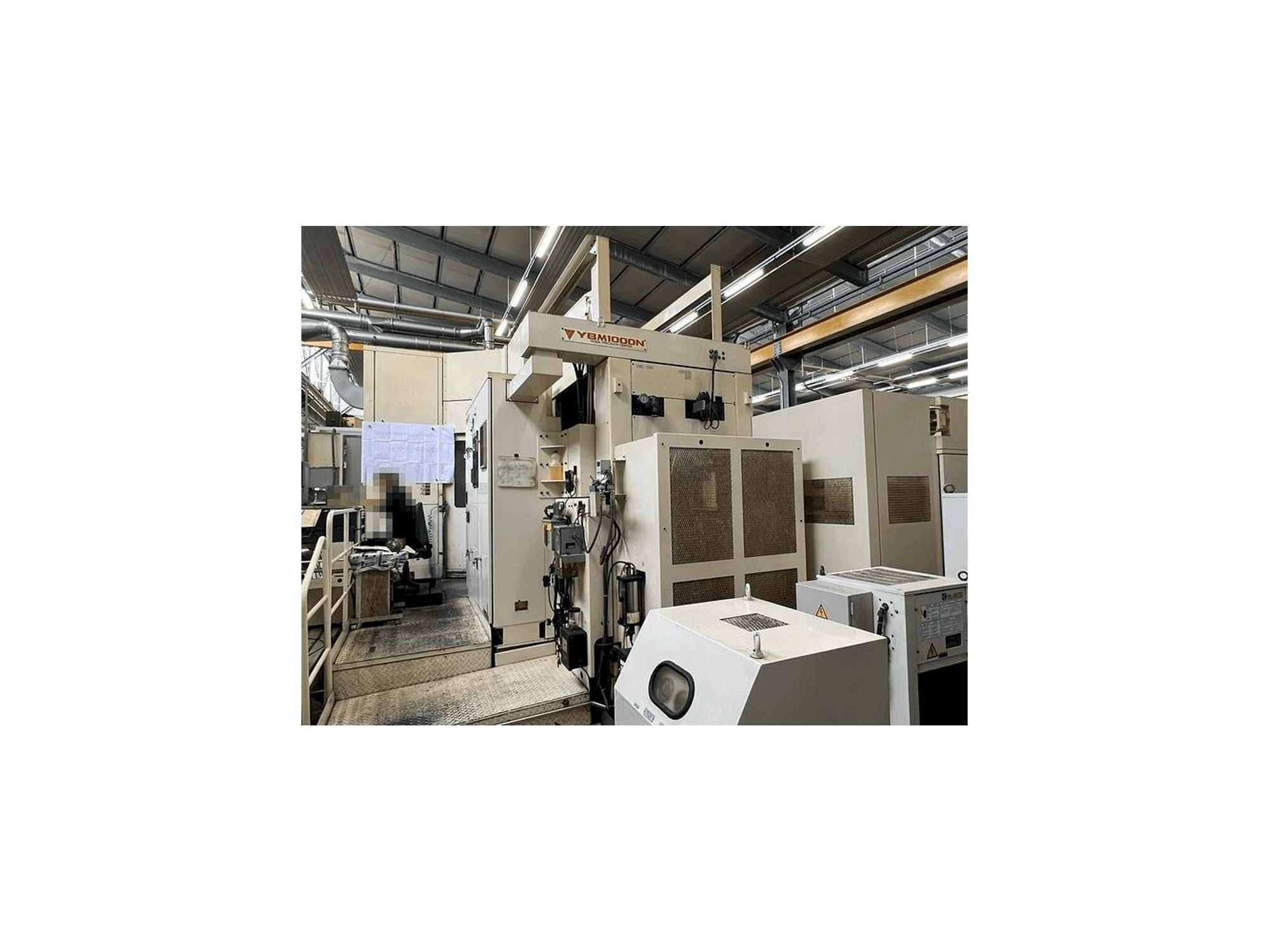 Koneen YASDA YBM 1000N etunäkymä