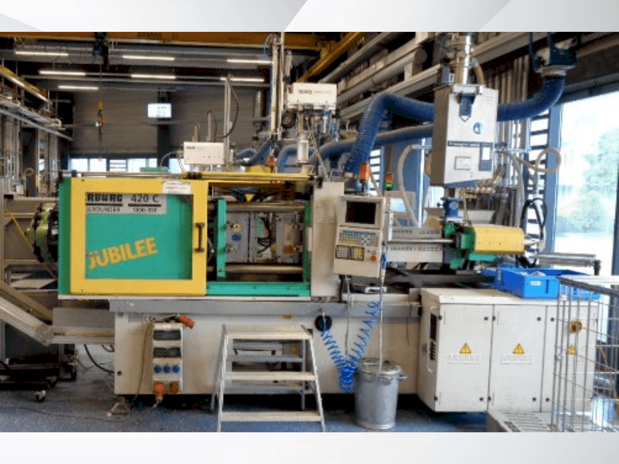 Koneen Arburg Allrounder 420 C 1300-350 etunäkymä