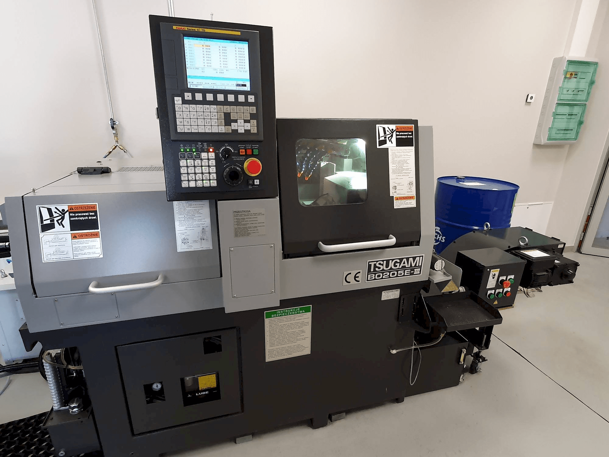 Koneen TSUGAMI B0205E-III etunäkymä