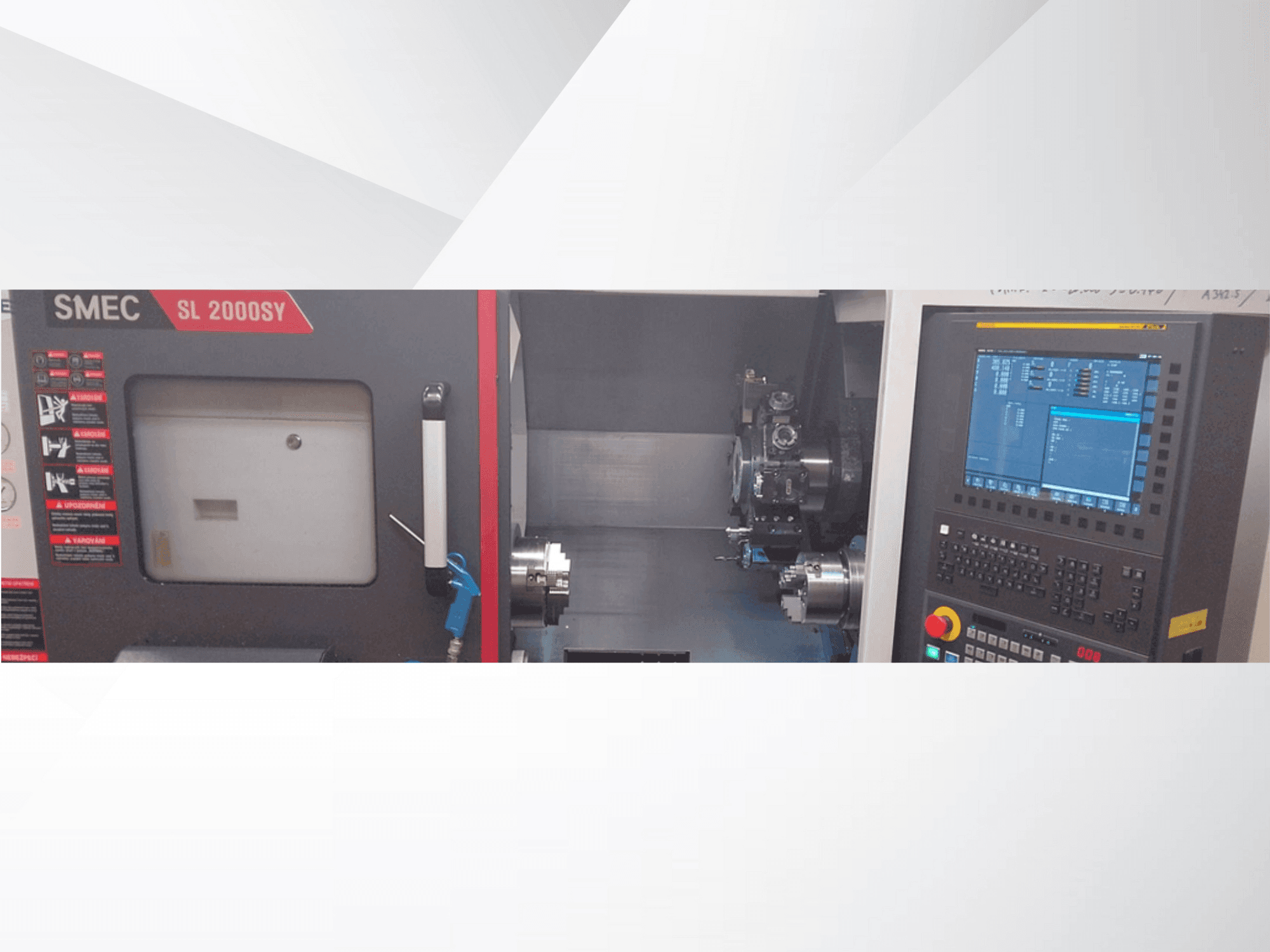 Koneen SMEC SL 2000SY etunäkymä