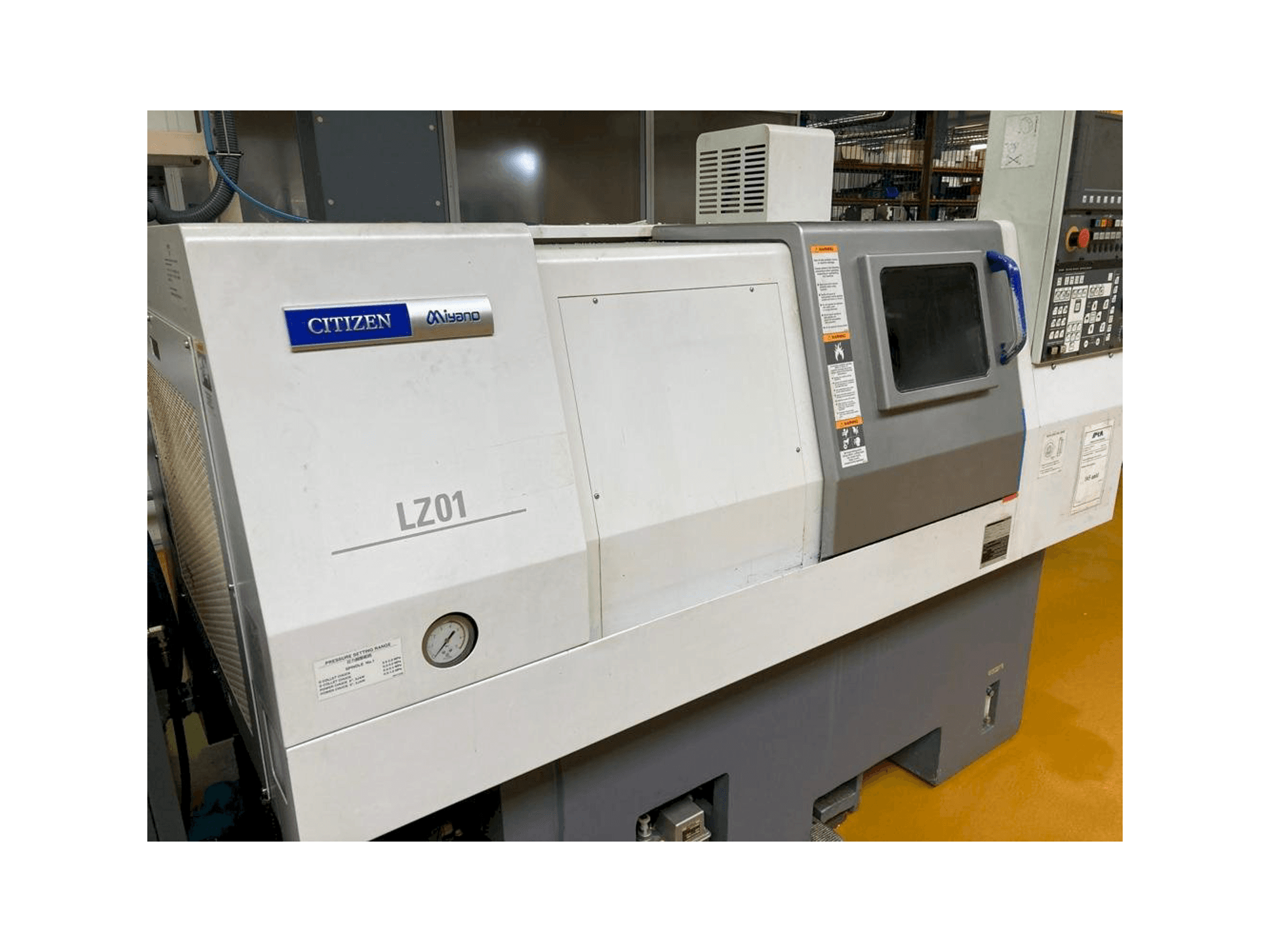 Koneen Miyano LZ-01RY2 etunäkymä