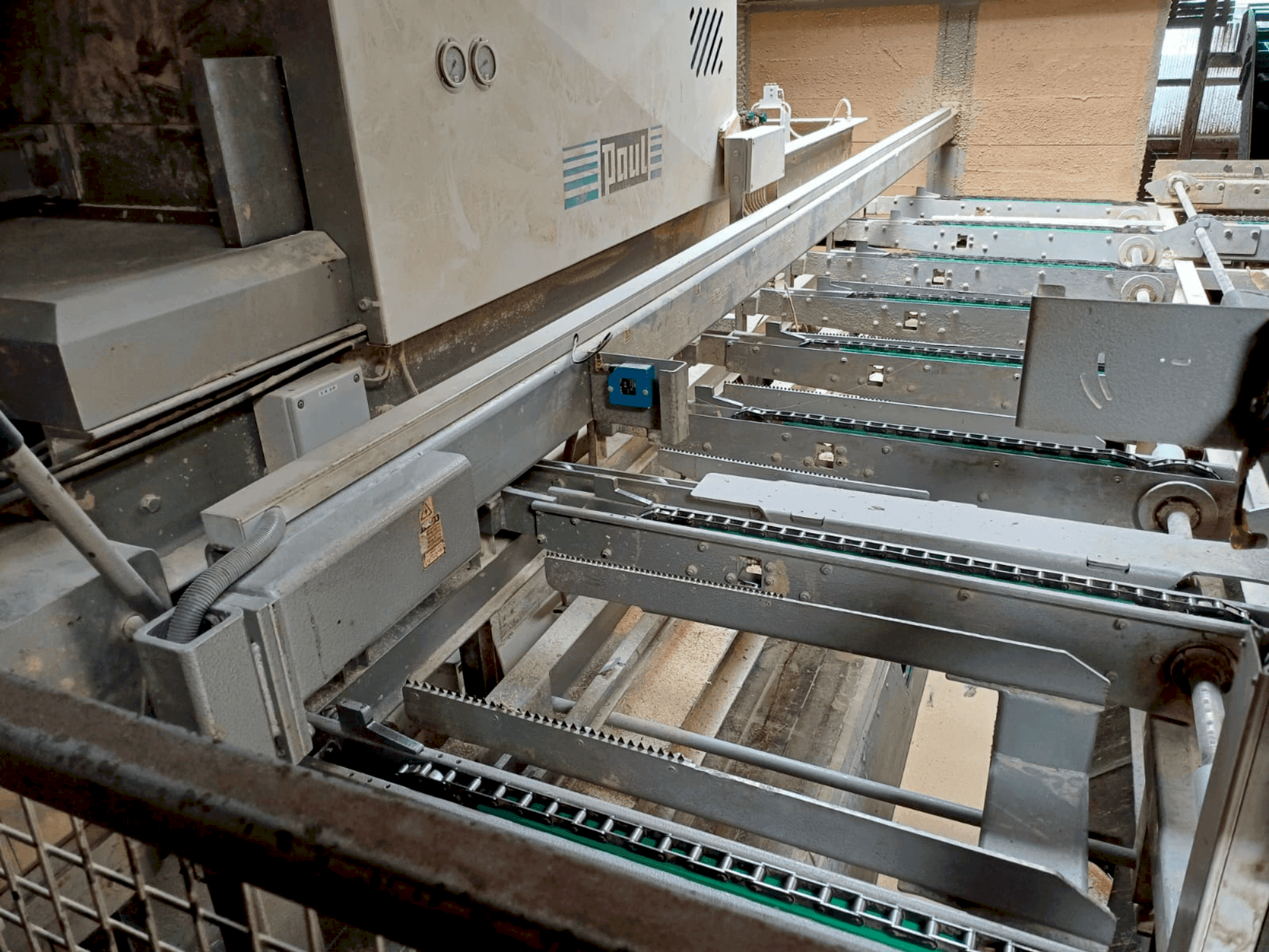 Koneen Paul Reinhardt BK 1000 etunäkymä