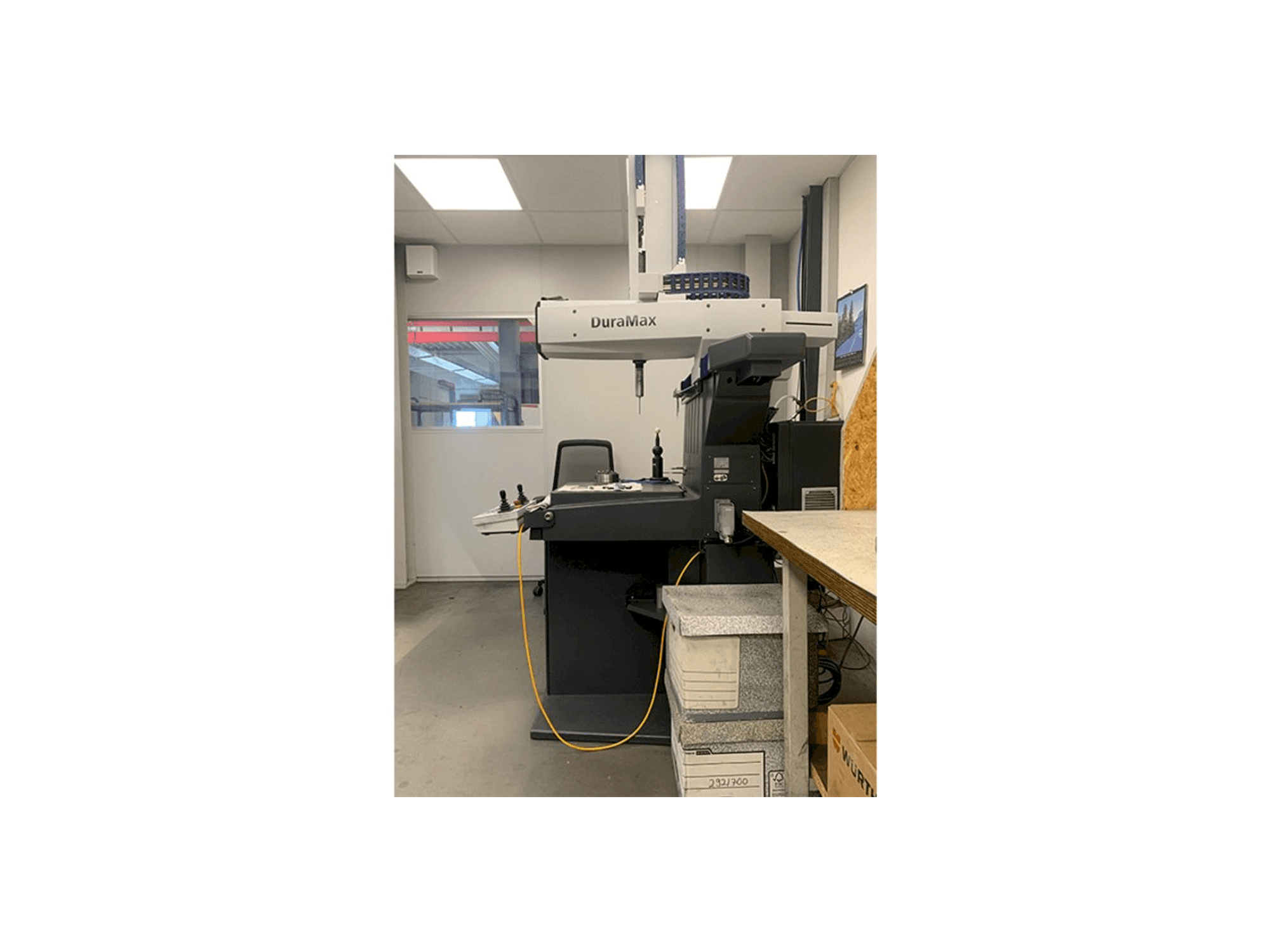 Koneen ZEISS Duramax 3-D etunäkymä