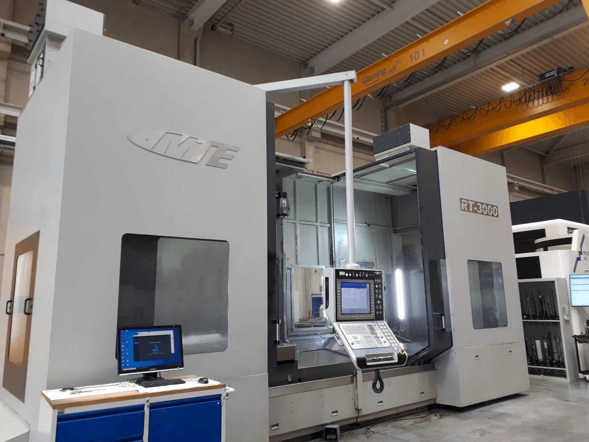 Koneen MTE RT - 3000 etunäkymä