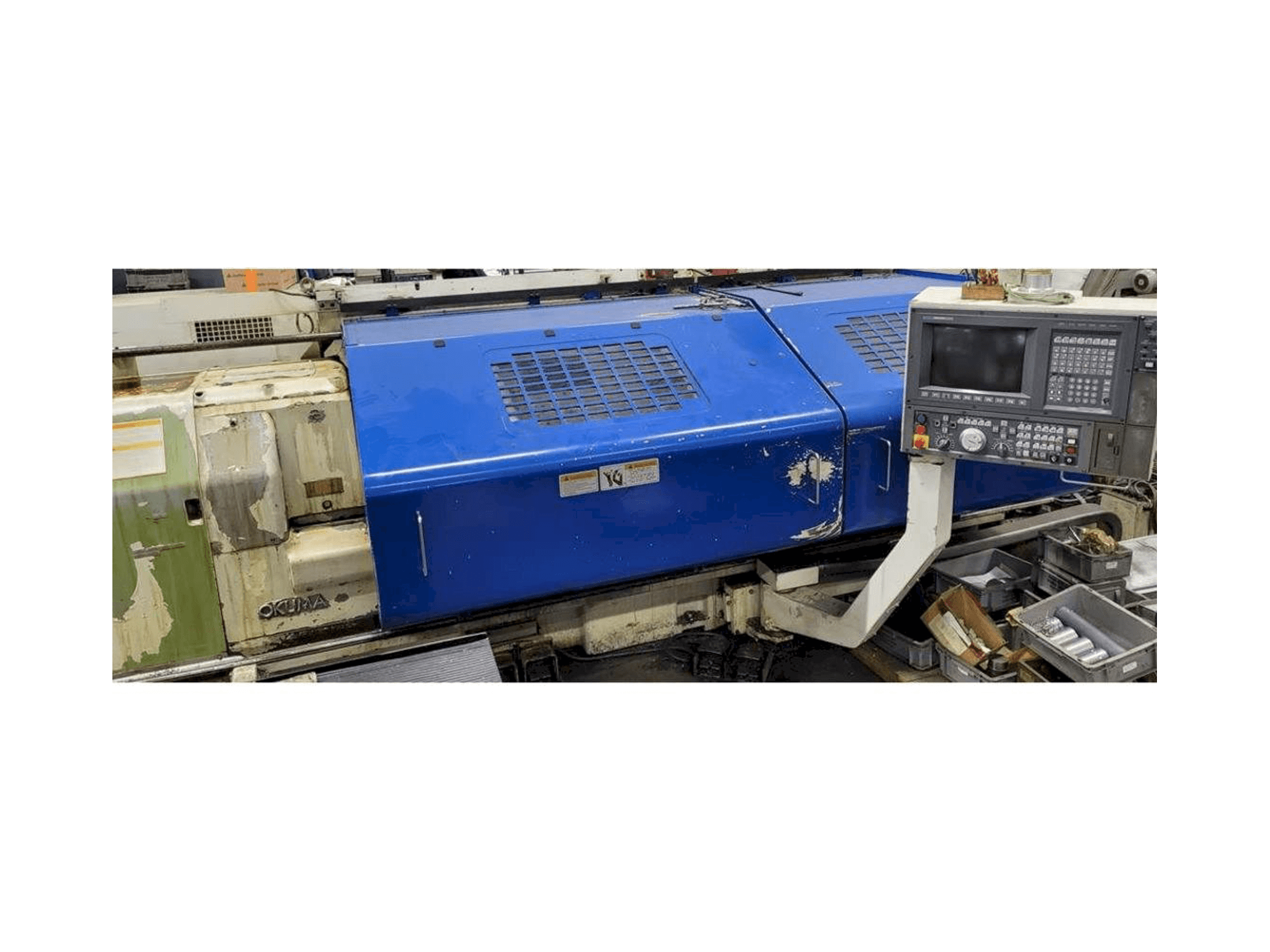 Koneen Okuma LH35 etunäkymä