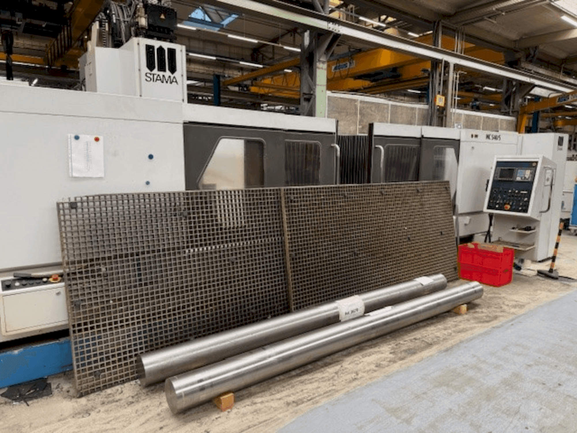 Koneen STAMA MC 540 etunäkymä