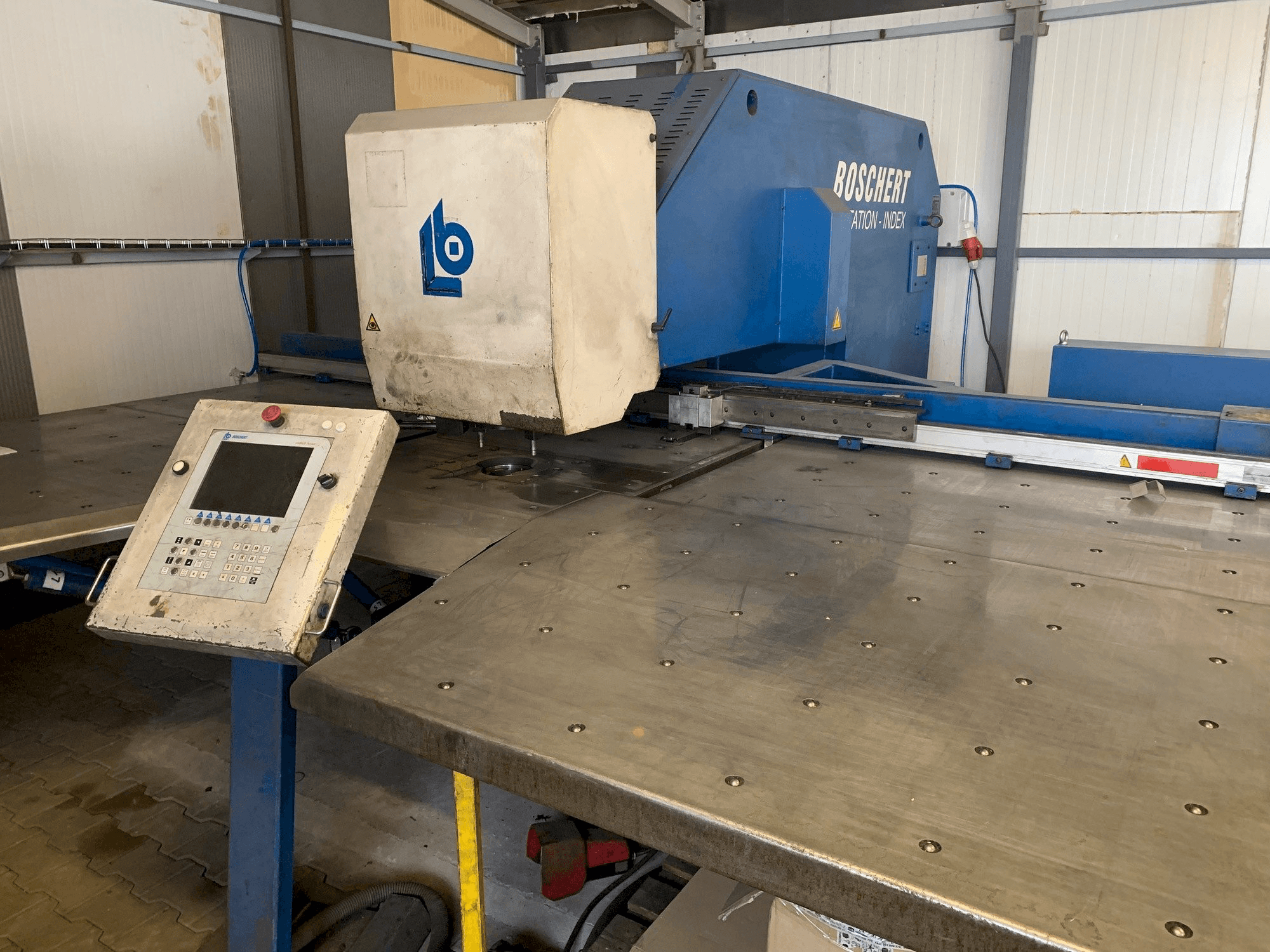 Koneen Boschert EL 1250 Rota-Index etunäkymä