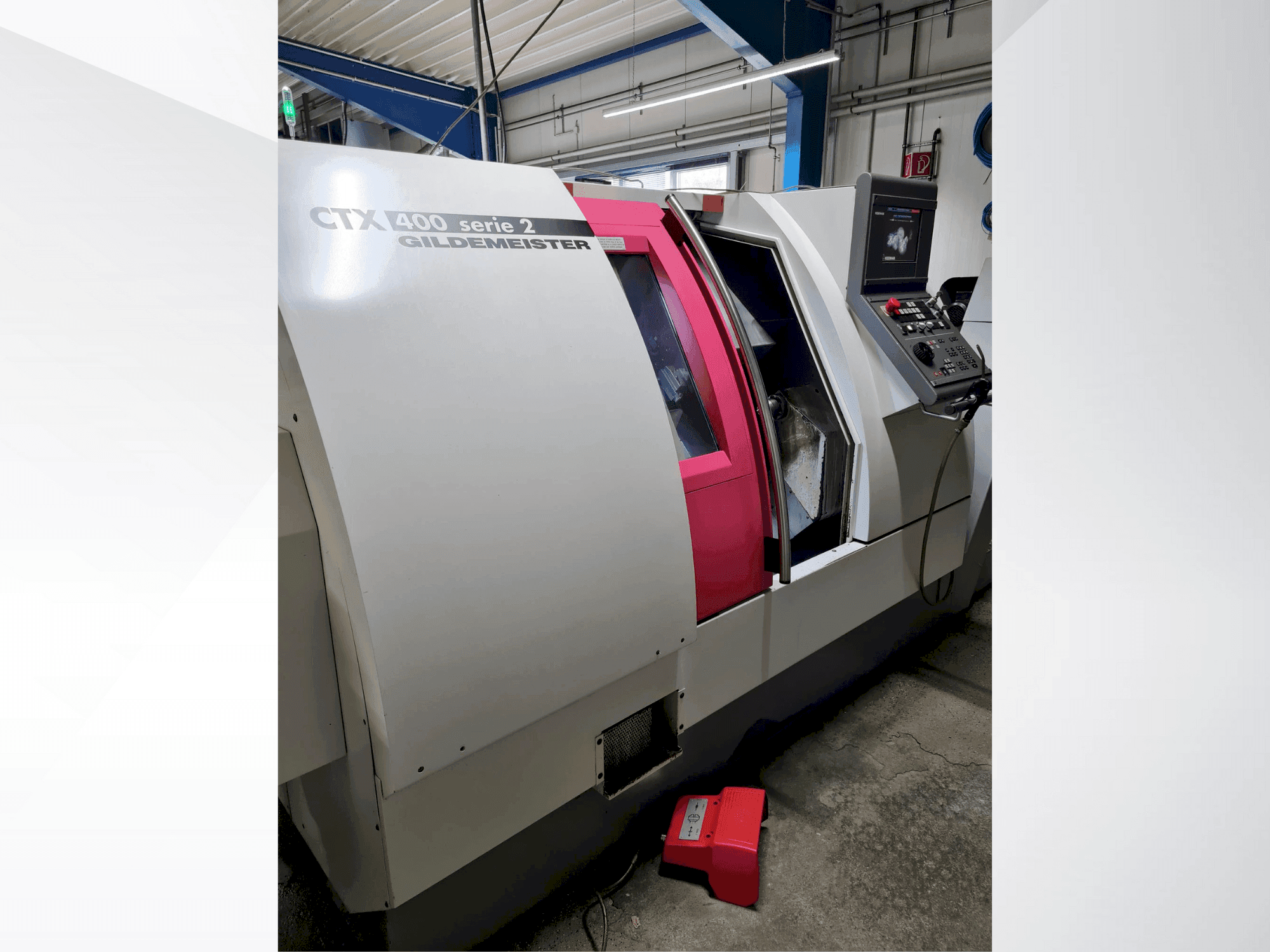 Koneen Gildemeister CTX 400 S2 etunäkymä