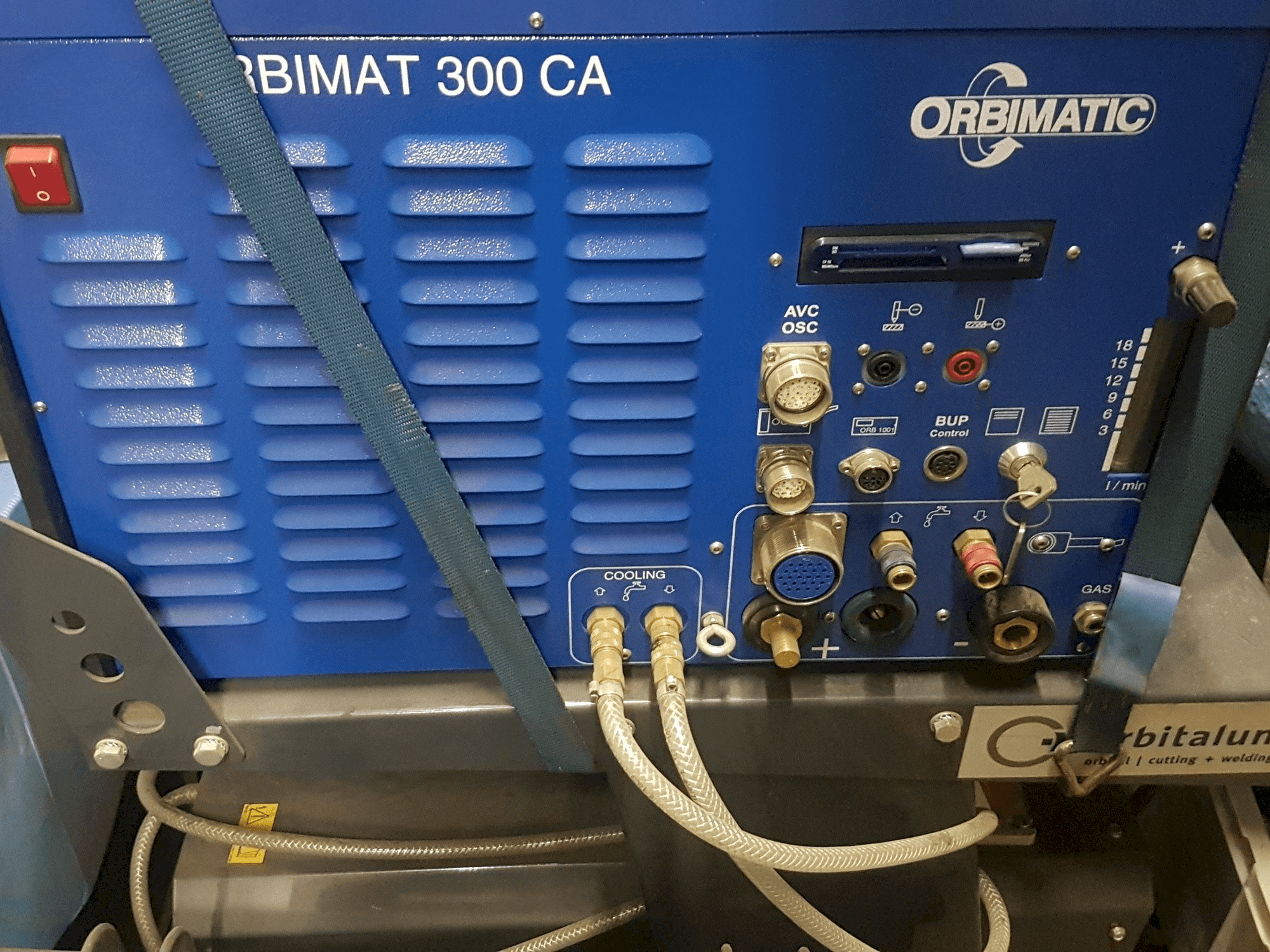 Koneen Orbitalum ORBIMAT 300 CA AVC/OSC etunäkymä