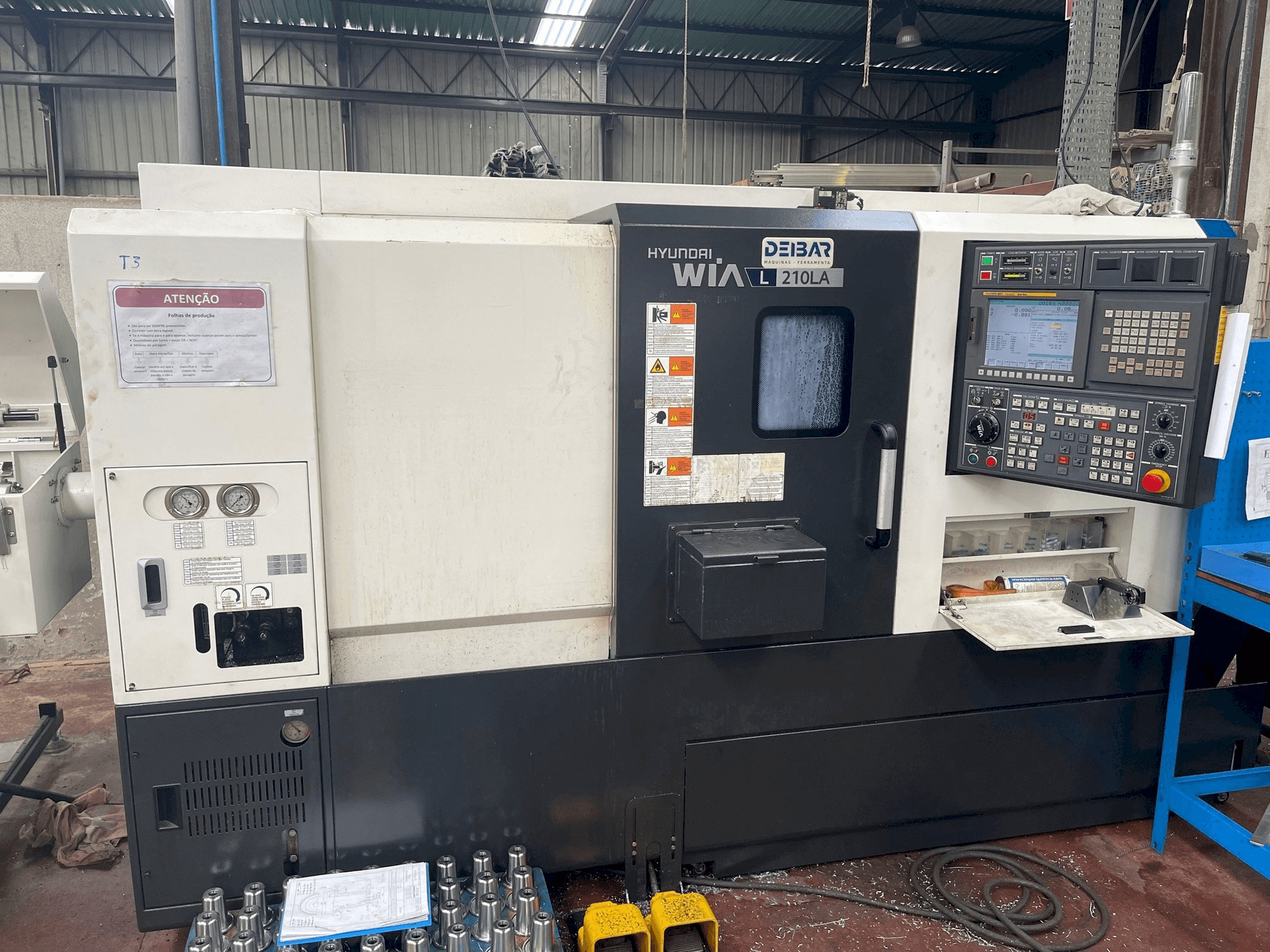 Koneen Hyundai Wia L210LA etunäkymä