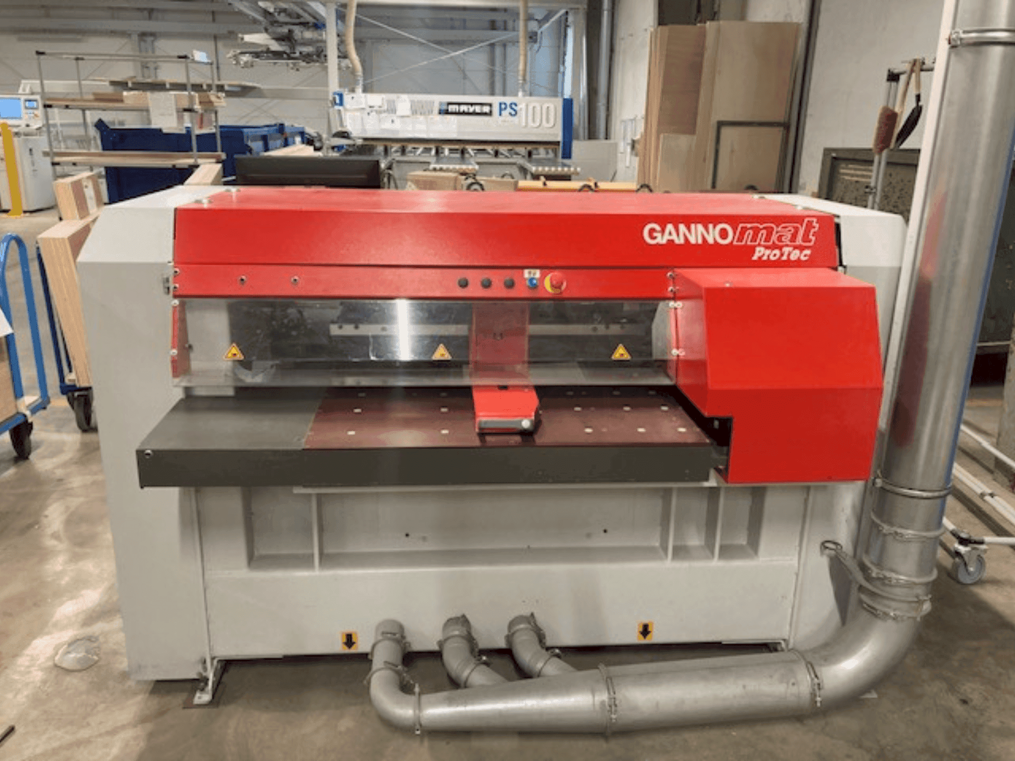 Koneen GANNOMAT ProTec 571 etunäkymä